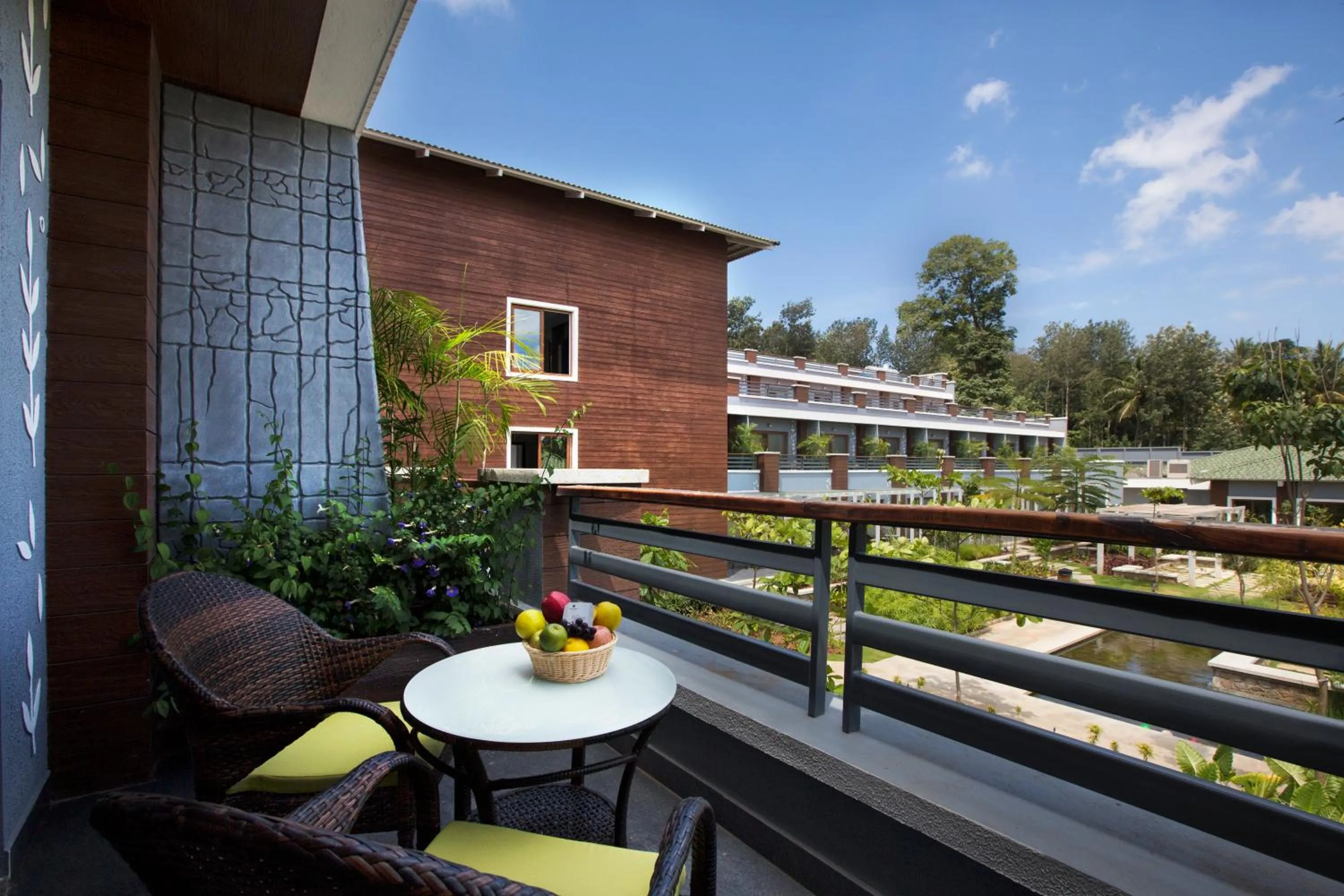 Garden view in Purple Palms Resort & Spa