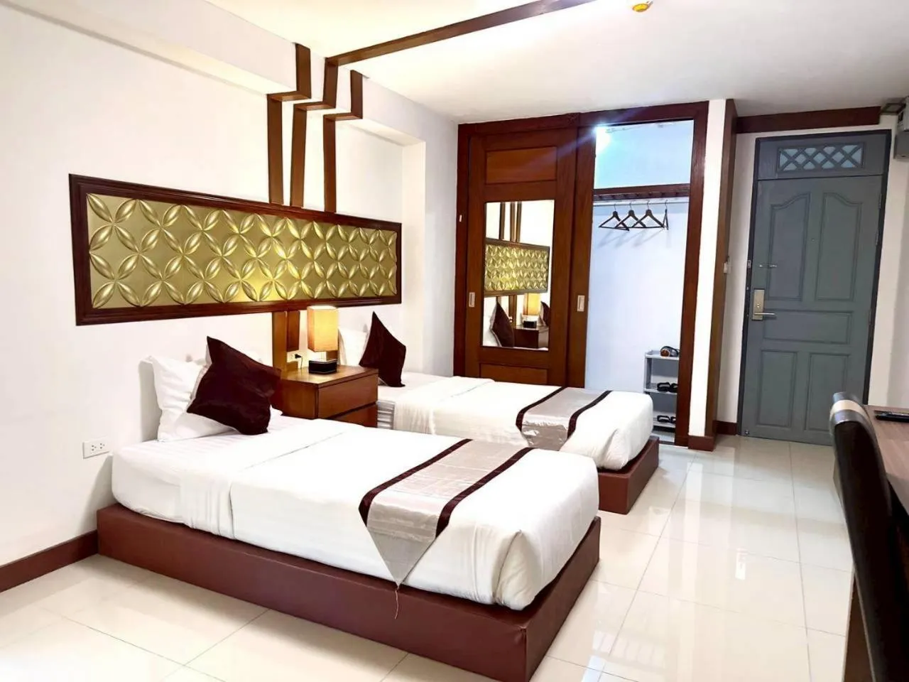 Bed in ลีลาวดี รามอินทรา - Leelawadee Resotel Raminthra 23