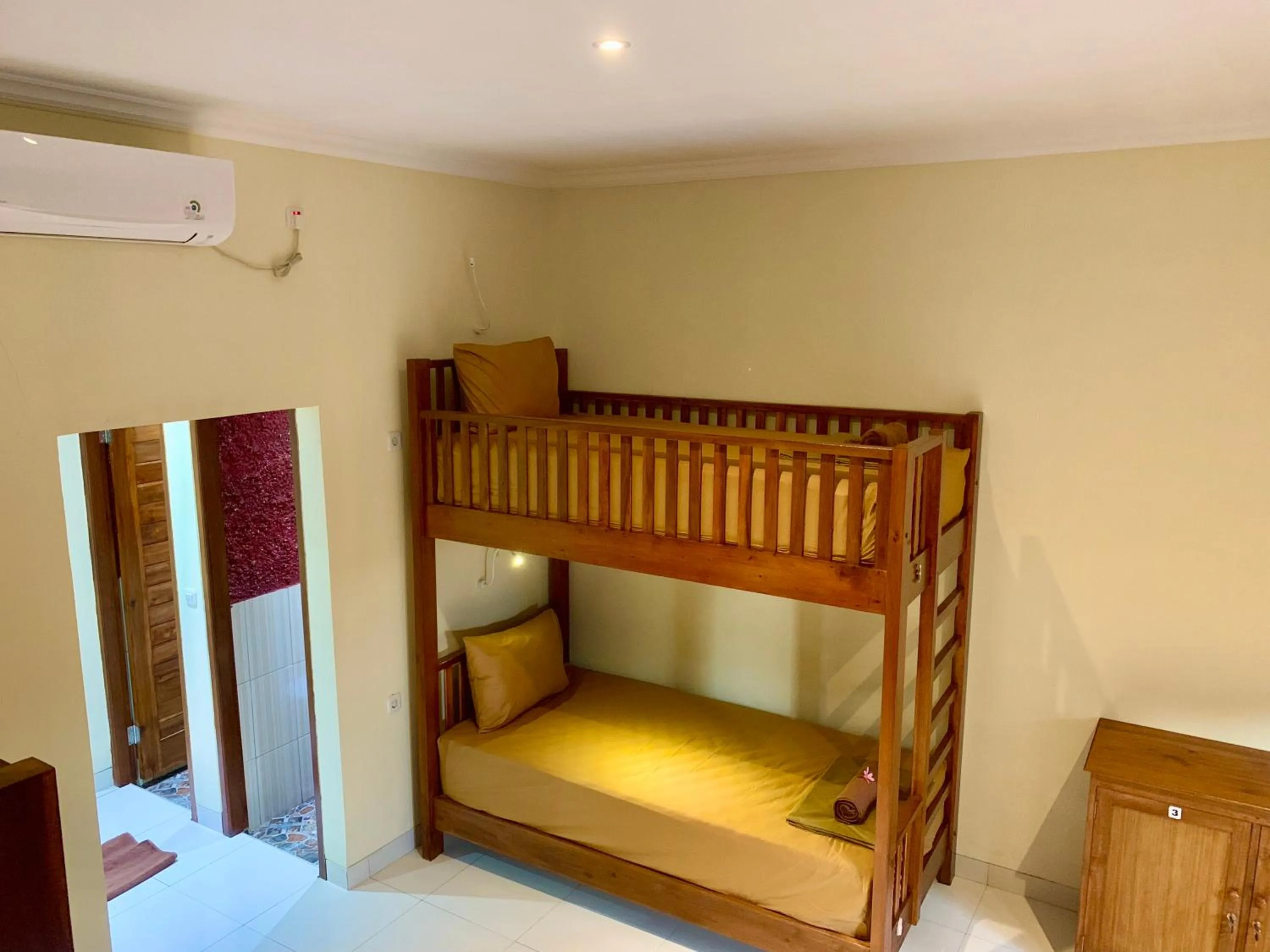 Bed in Nusa Garden Homestay