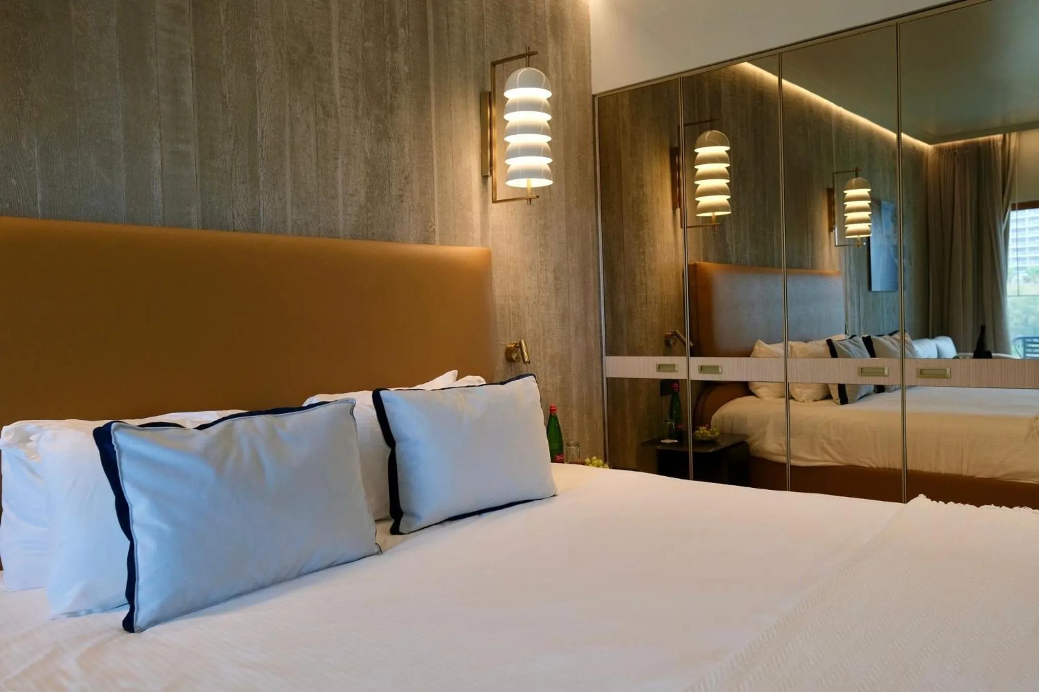 Bed in Carlton Tel Aviv Hotel – Luxury on the Beach