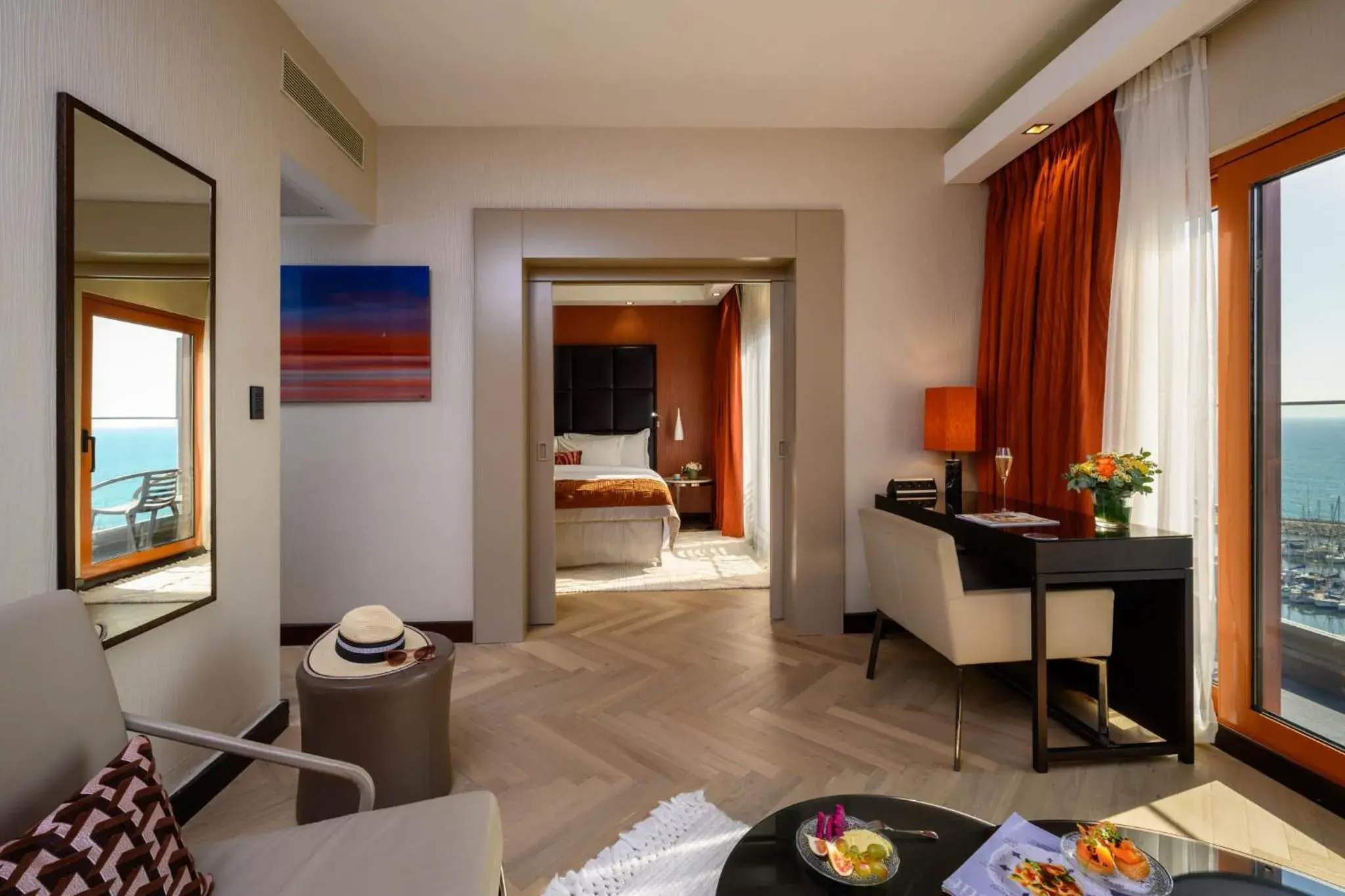 One-Bedroom Suite with Sea View in Carlton Tel Aviv Hotel – Luxury on the Beach One-Bedroom Suite with Sea View in Carlton Tel Aviv Hotel – Luxury on the Beach