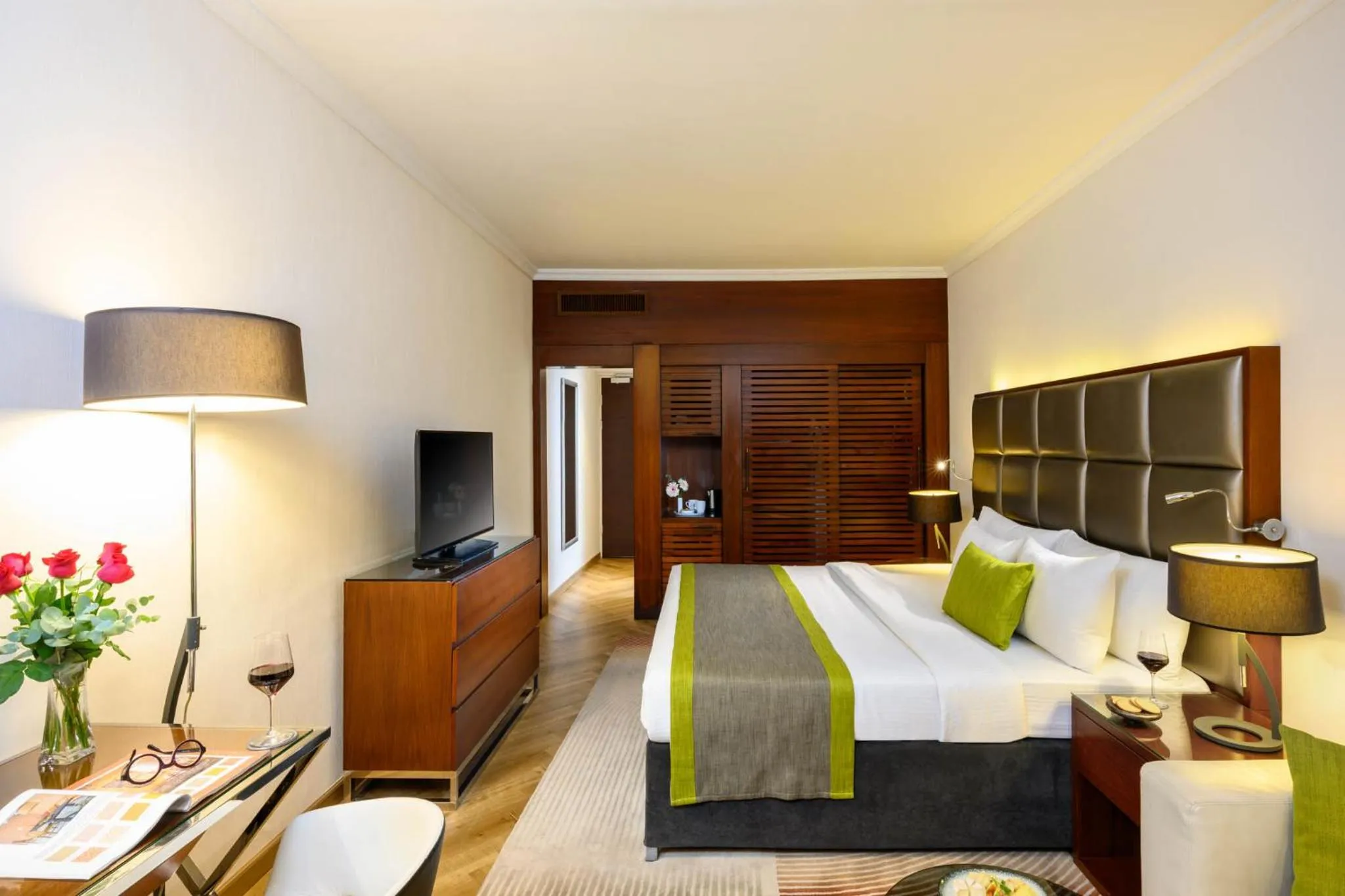 Bed in Carlton Tel Aviv Hotel – Luxury on the Beach