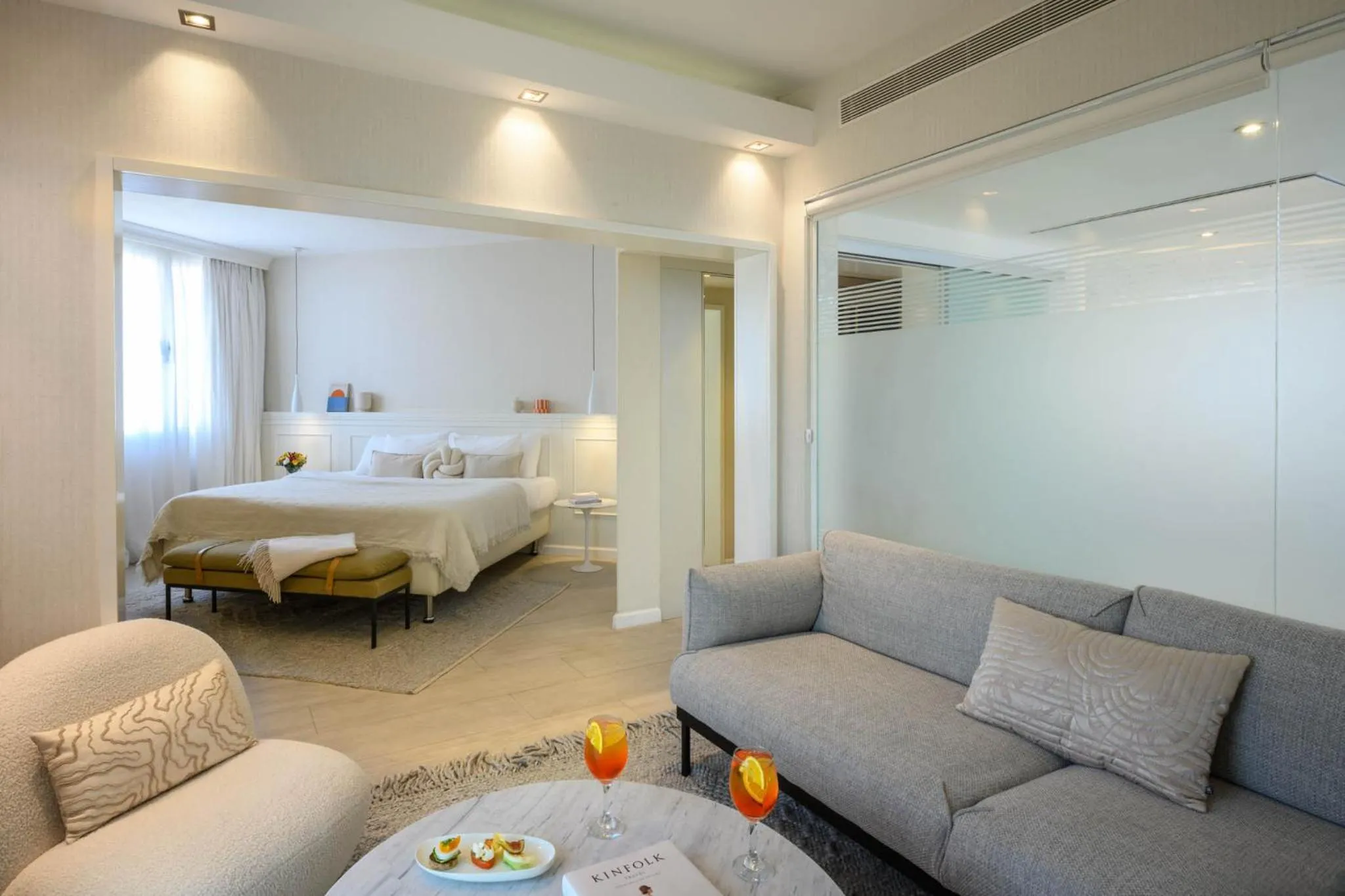 Bed in Carlton Tel Aviv Hotel – Luxury on the Beach