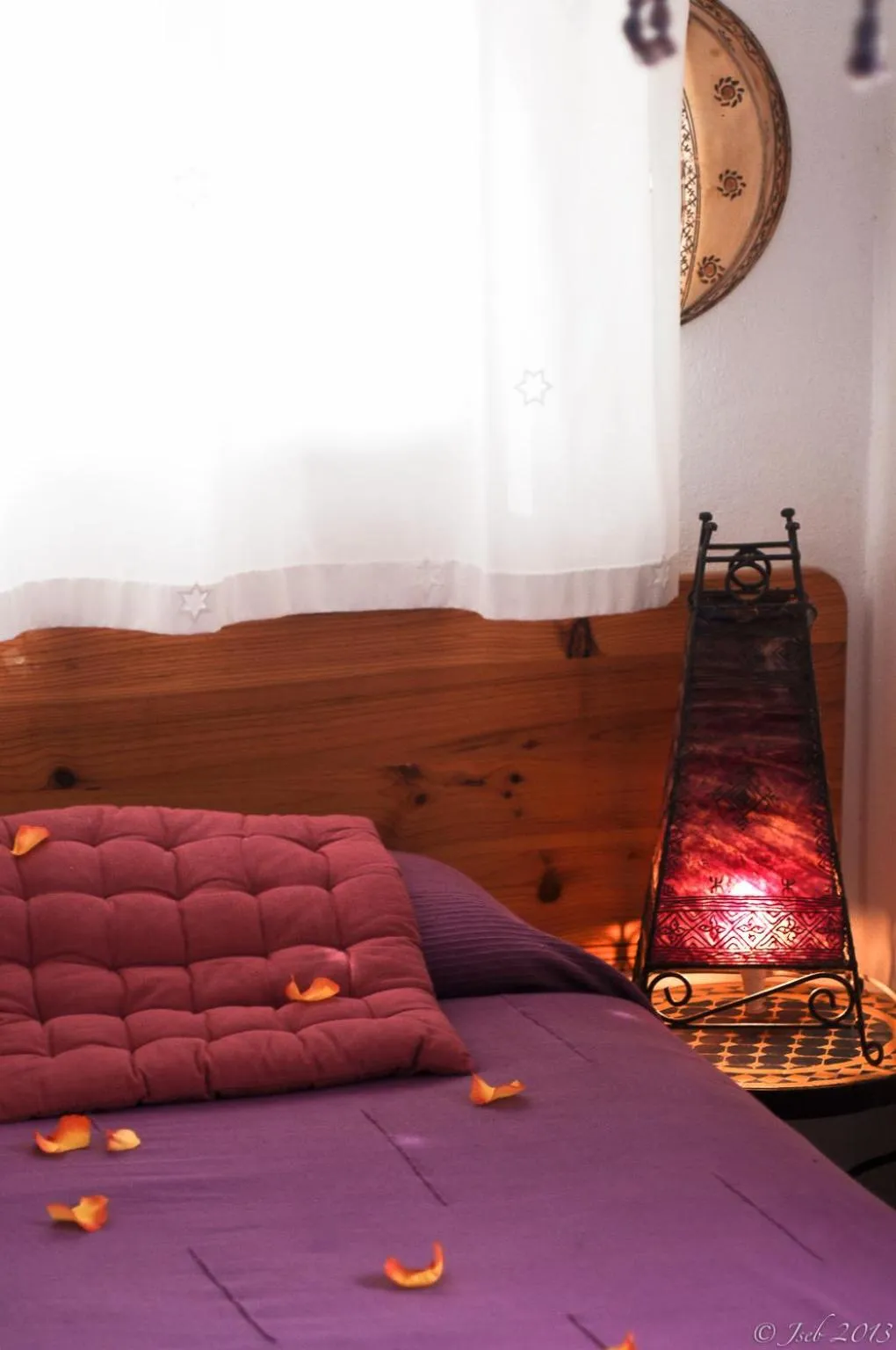 Decorative detail, Bed in La Estrella de Tarifa