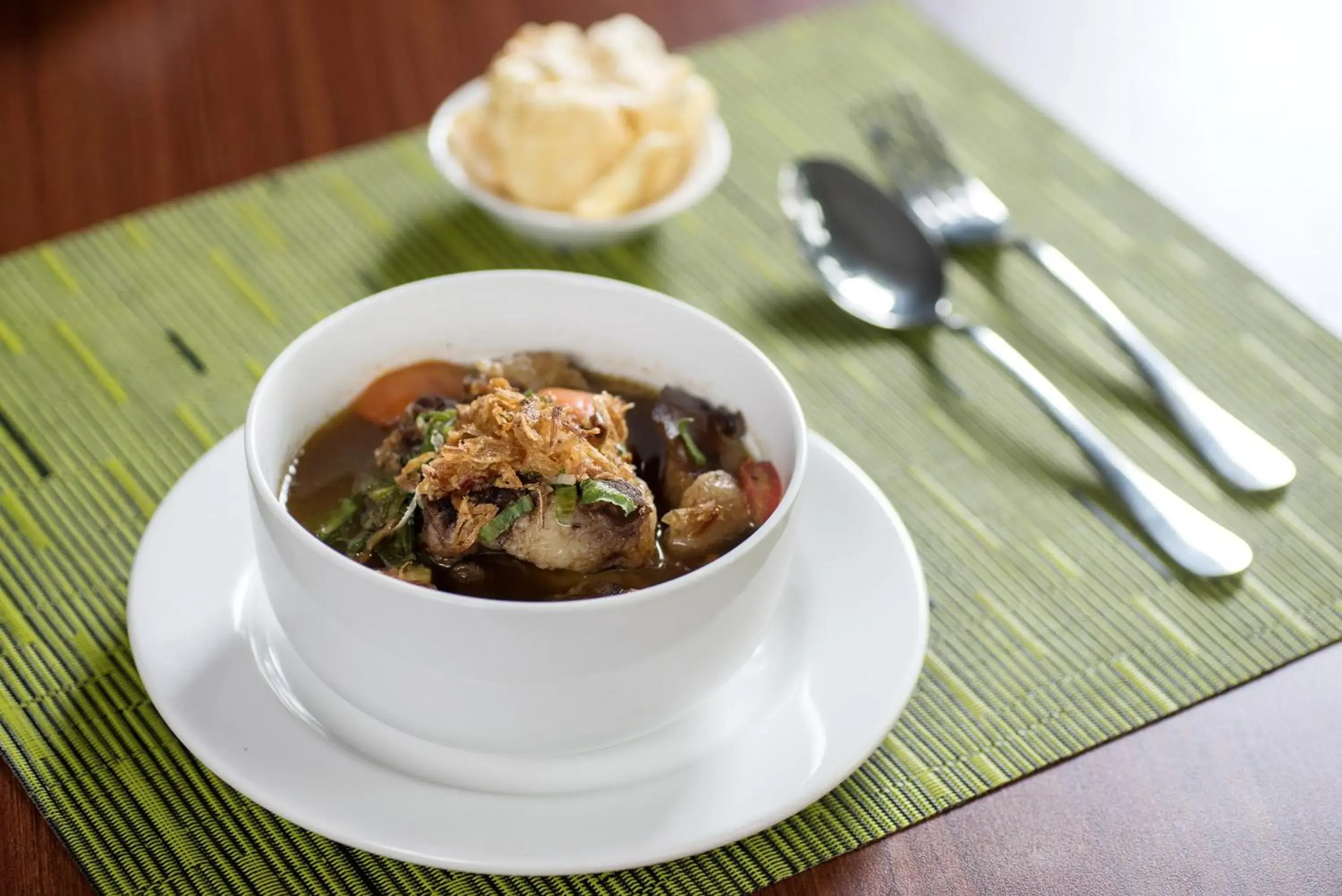 Food close-up in Bigland Hotel & Convention Sentul Food close-up in Bigland Hotel & Convention Sentul