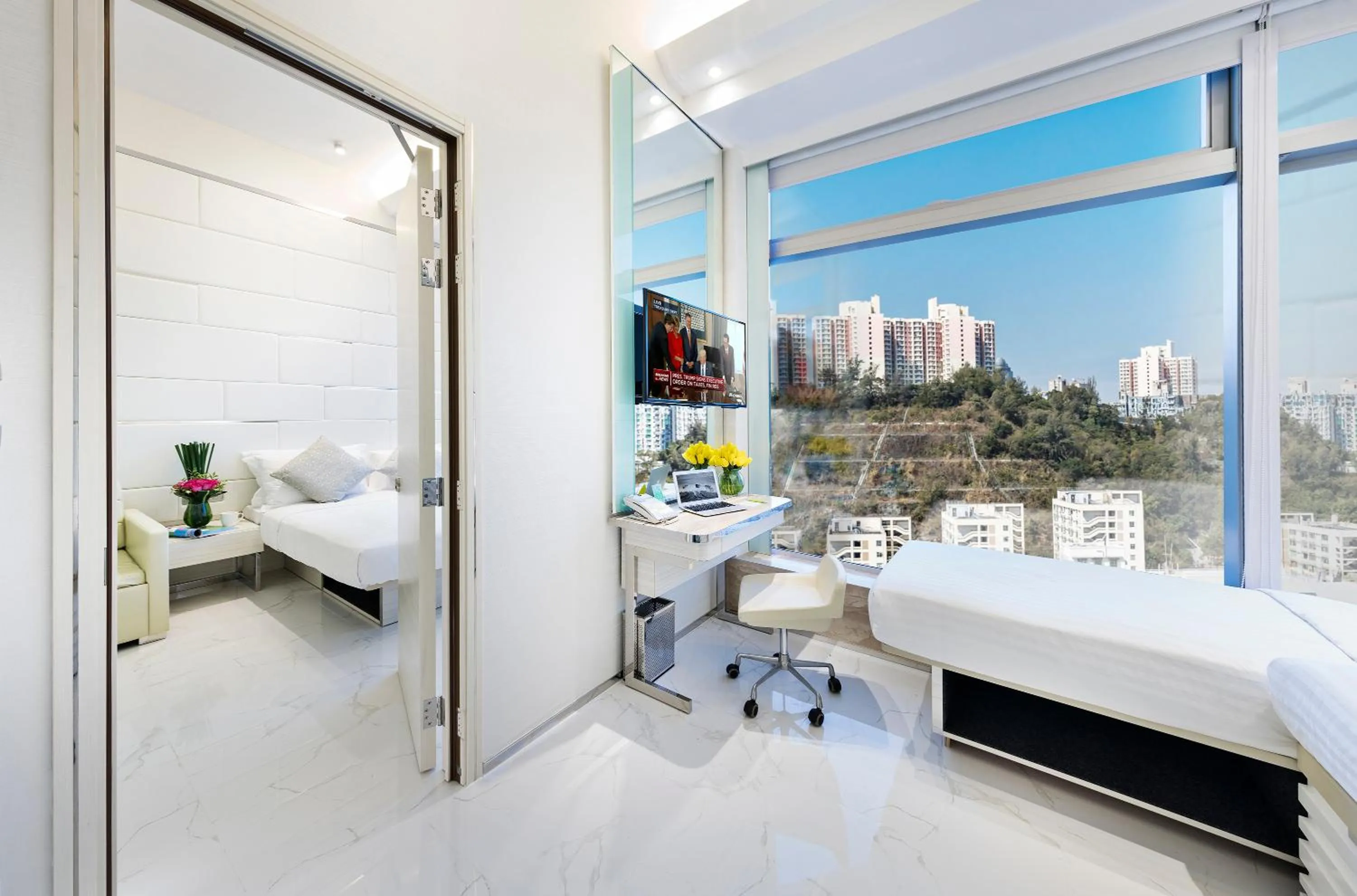 Photo of the whole room, Bed in iclub To Kwa Wan Hotel