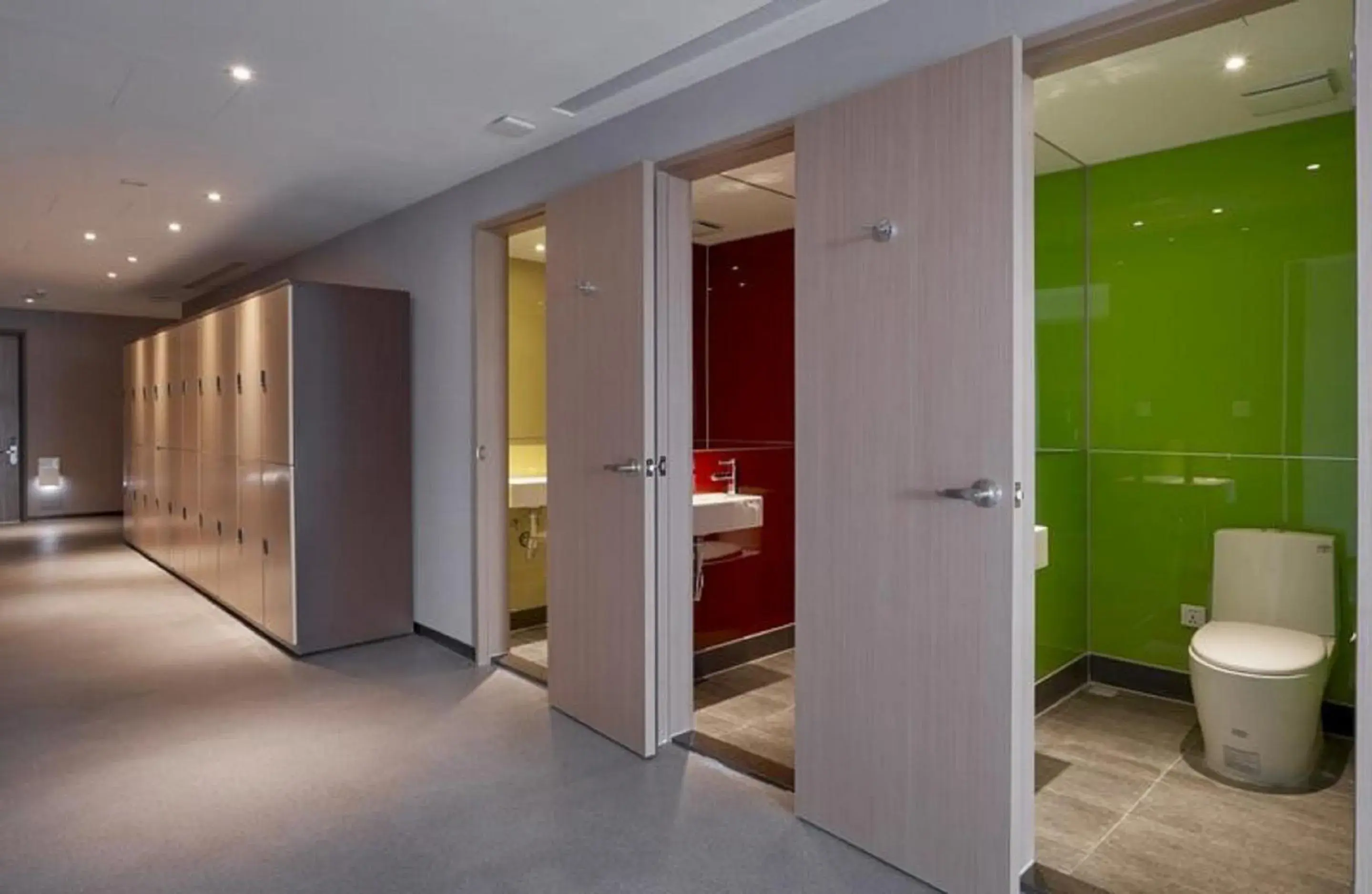 Toilet in Orange Hotel - Wenhua, Chiayi Toilet in Orange Hotel - Wenhua, Chiayi