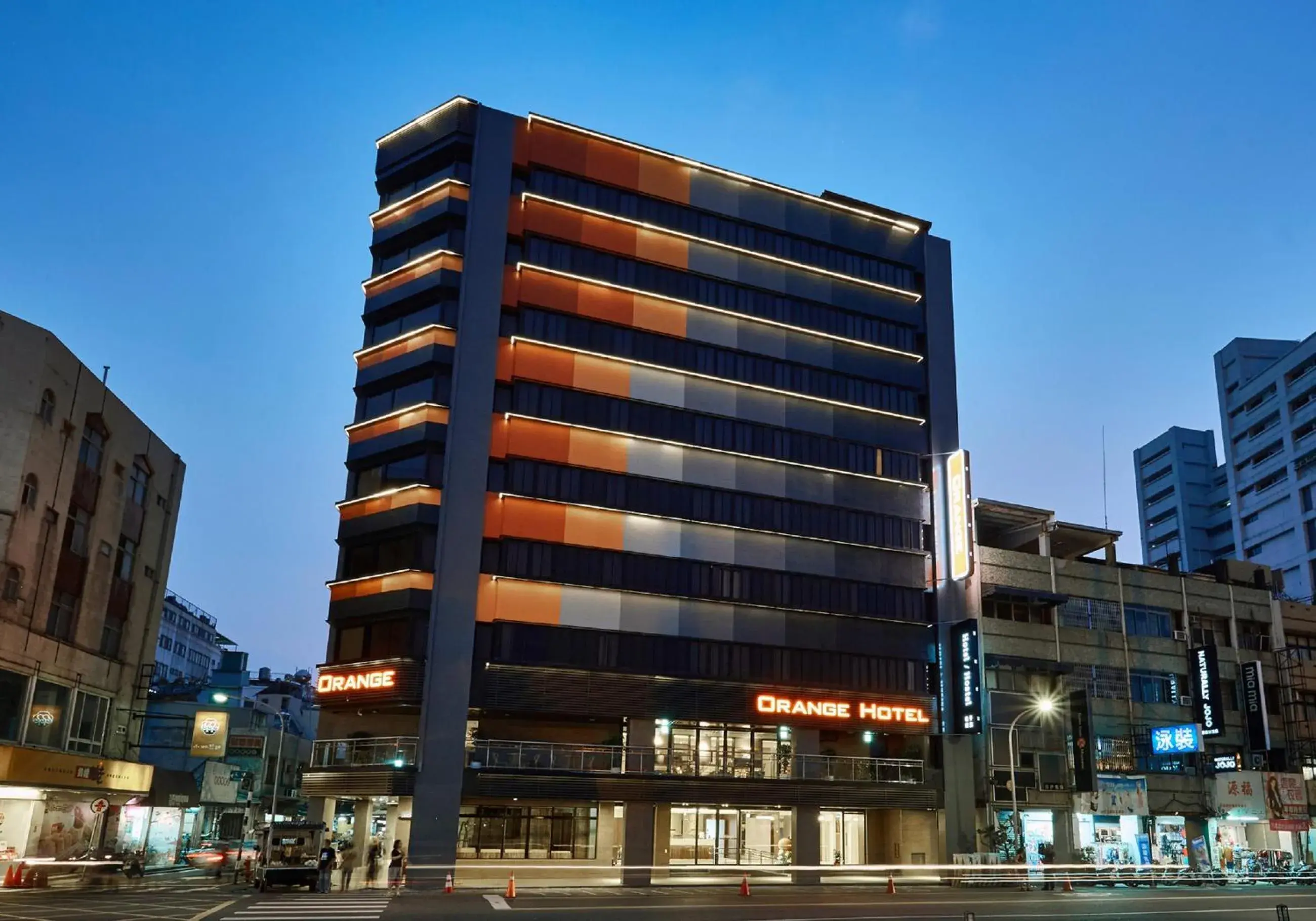 Property building in Orange Hotel - Wenhua, Chiayi Property building in Orange Hotel - Wenhua, Chiayi