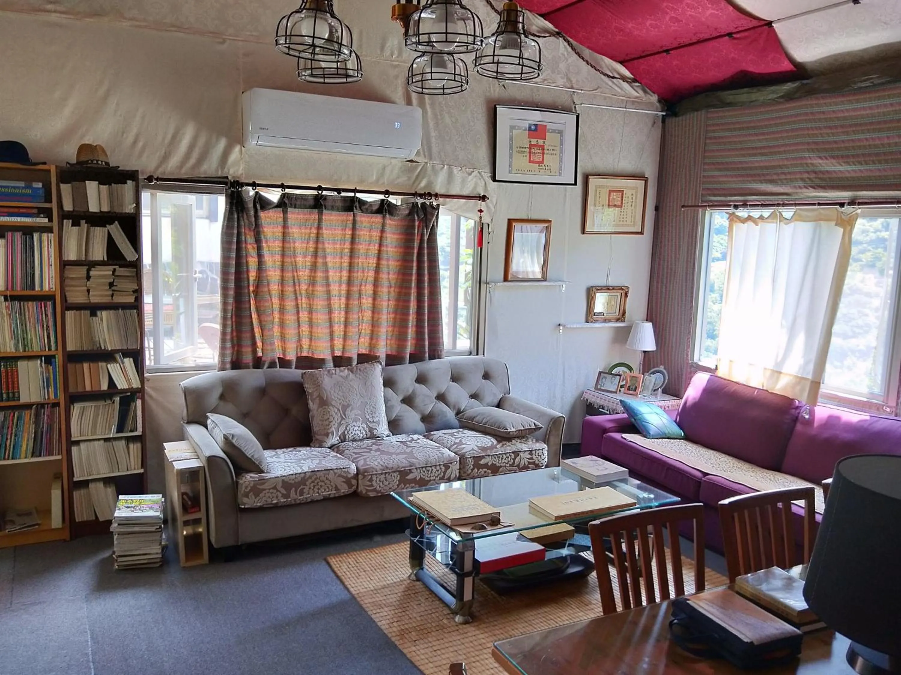 Library in Levite Villa