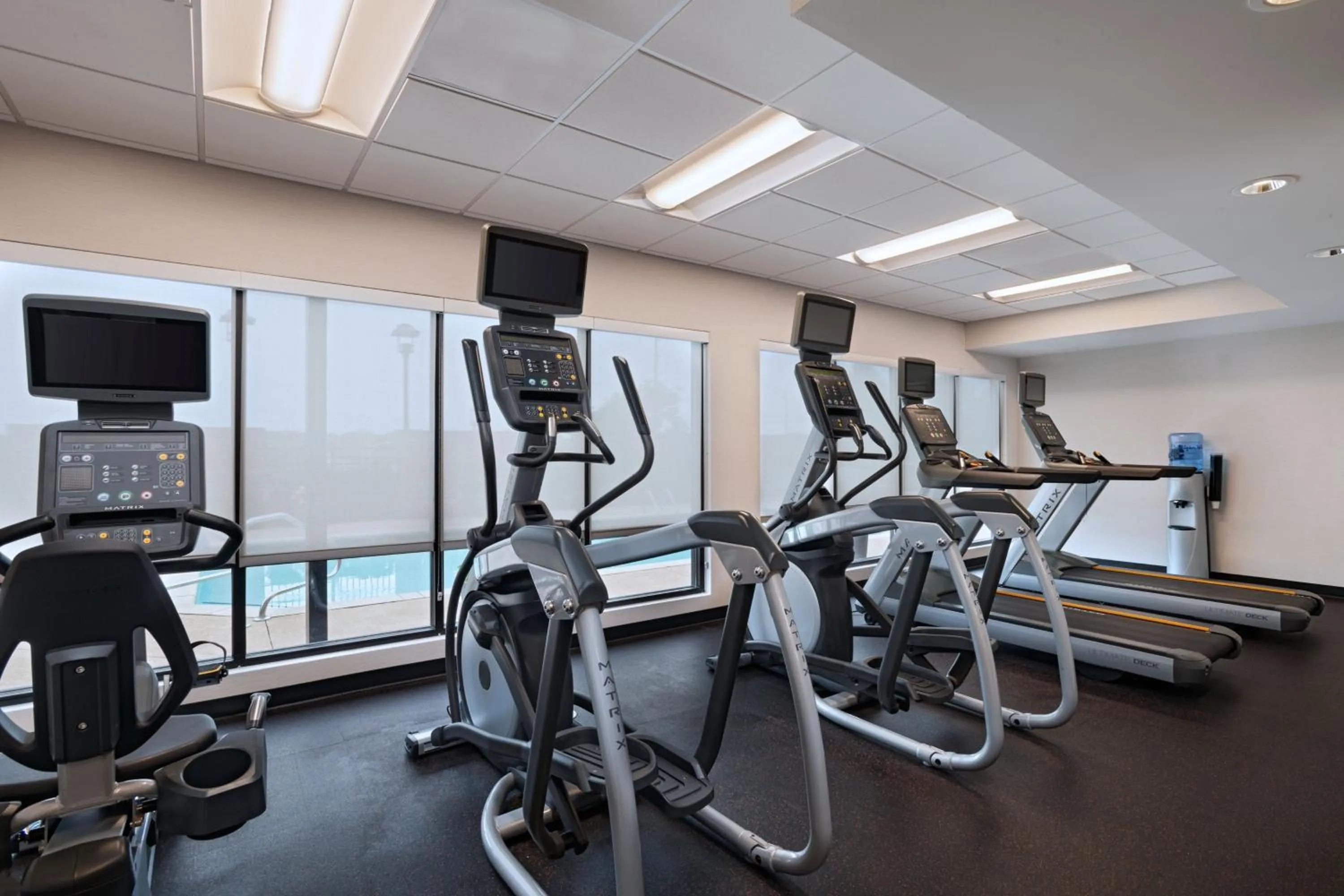 Fitness centre/facilities in TownePlace Suites by Marriott Macon Mercer University