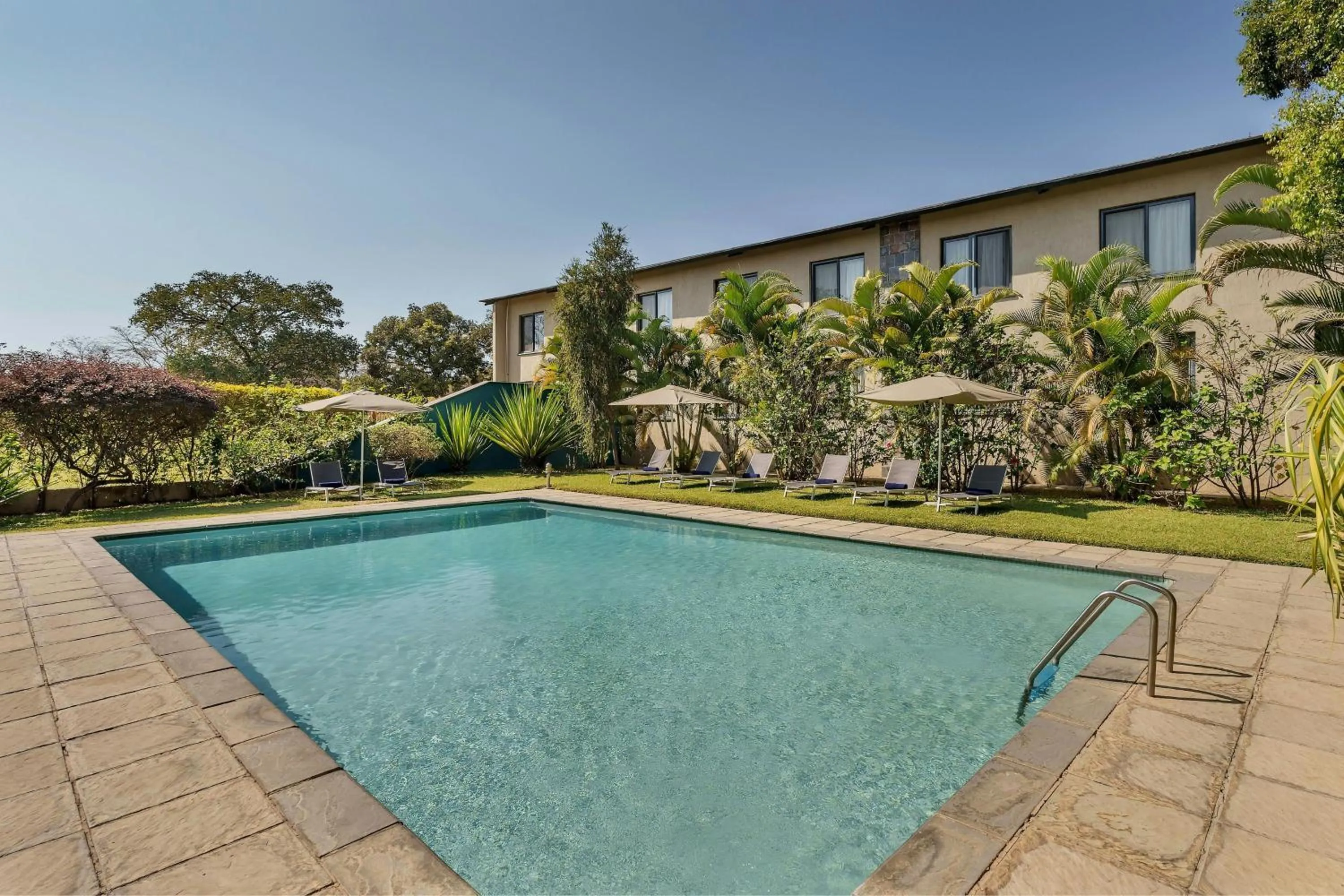 Swimming pool in Protea Hotel by Marriott Ndola