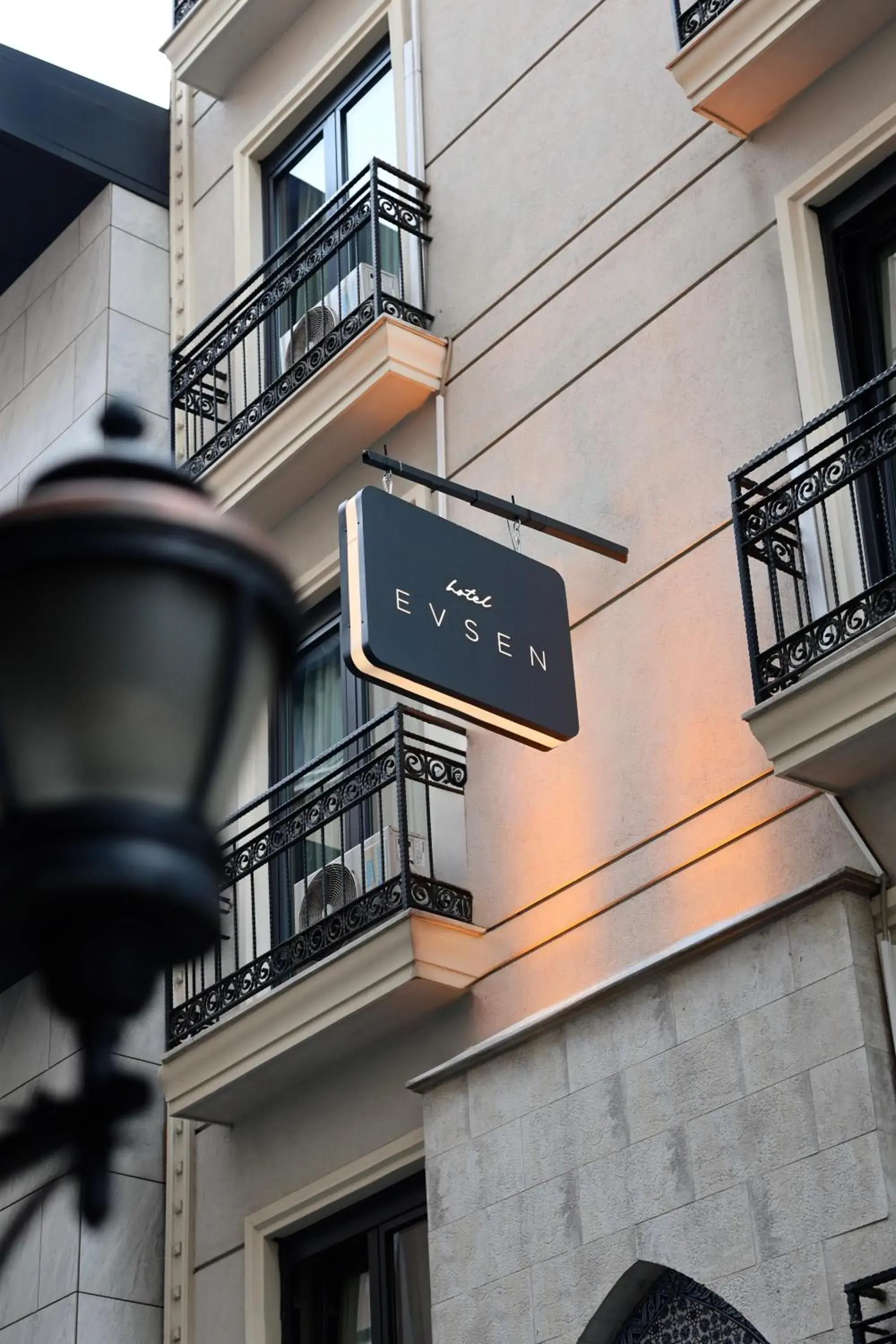 Property building in Hotel Evsen Property building in Hotel Evsen