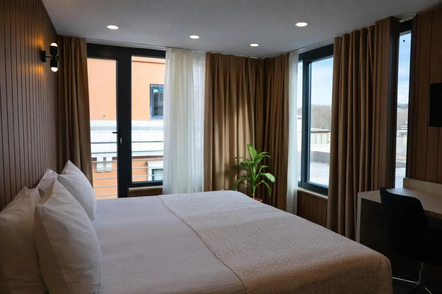 Bedroom, Bed in Hotel Evsen Bedroom, Bed in Hotel Evsen