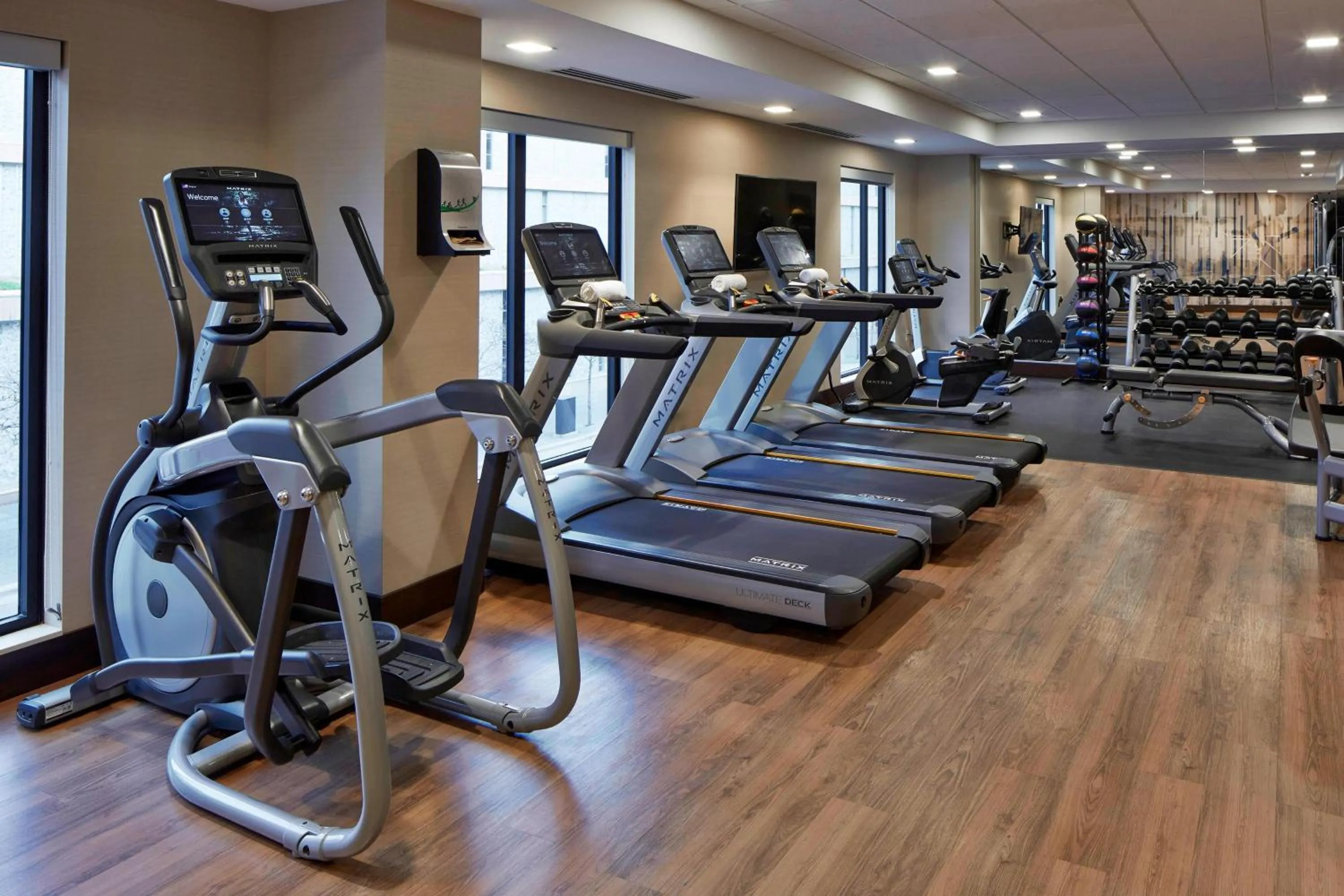 Fitness centre/facilities in AC Hotel by Marriott Minneapolis Downtown