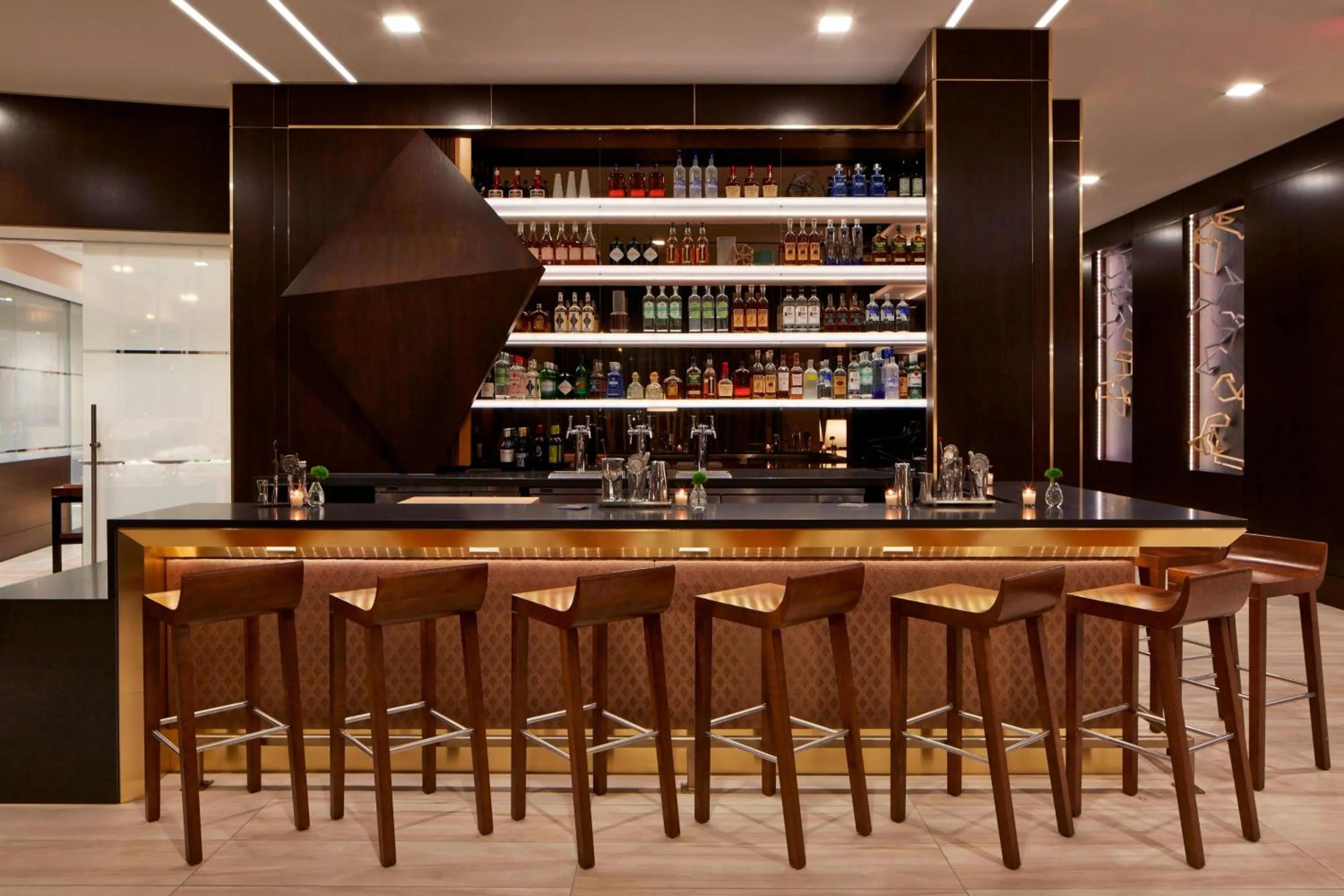 Lounge or bar in AC Hotel by Marriott Minneapolis Downtown
