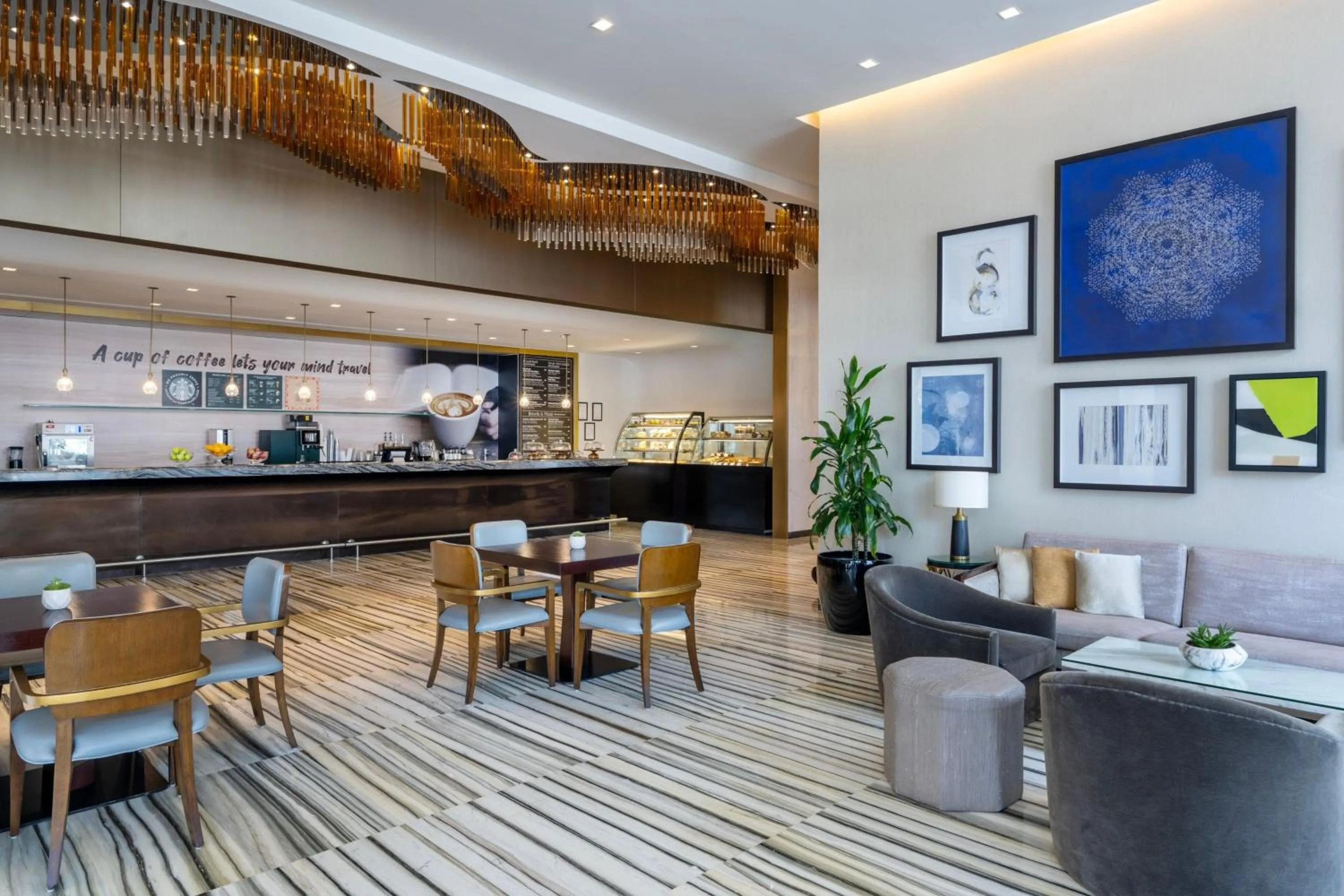 Restaurant/places to eat in Marriott Hotel Downtown Abu Dhabi