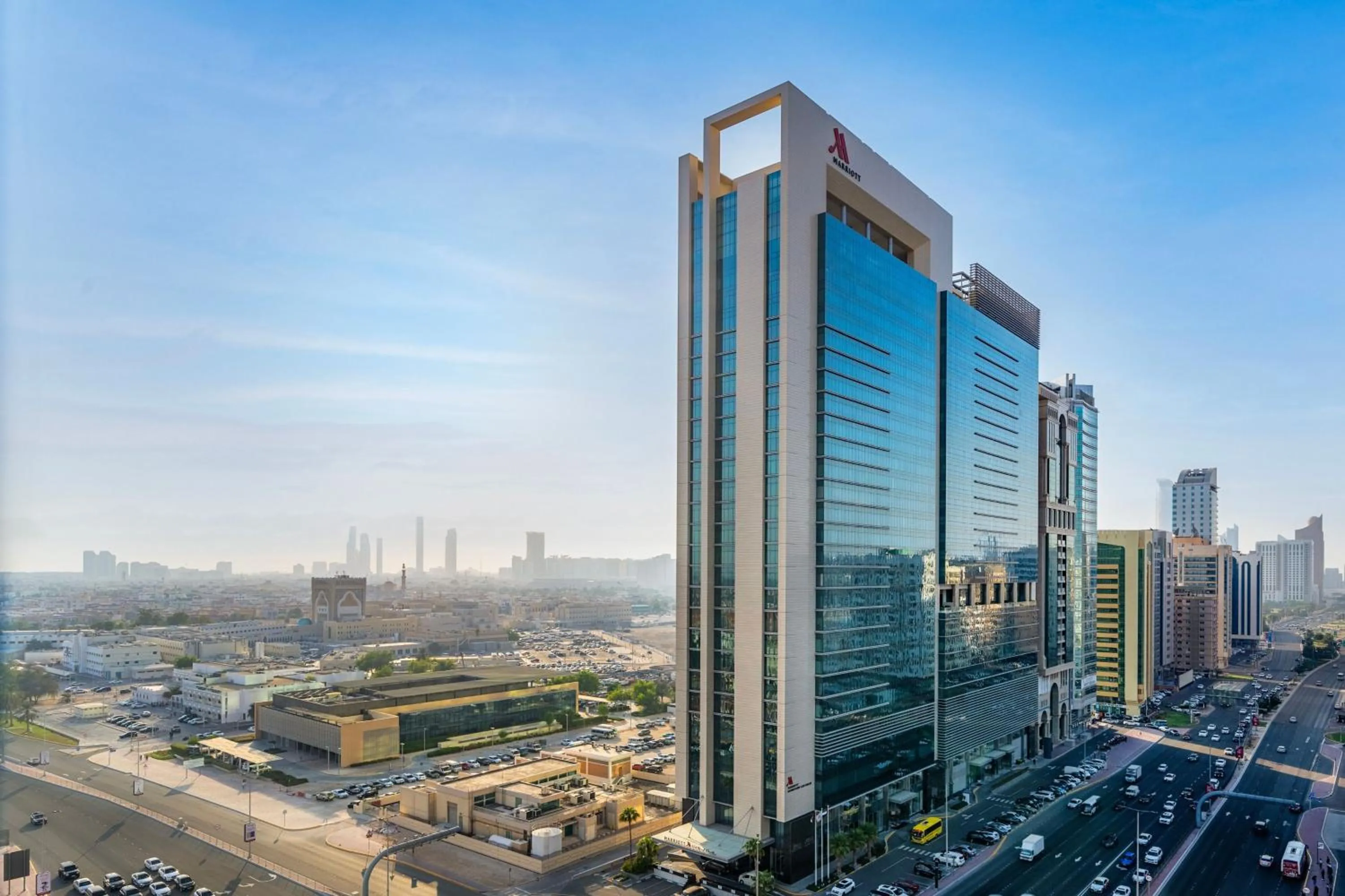 Property building in Marriott Hotel Downtown Abu Dhabi