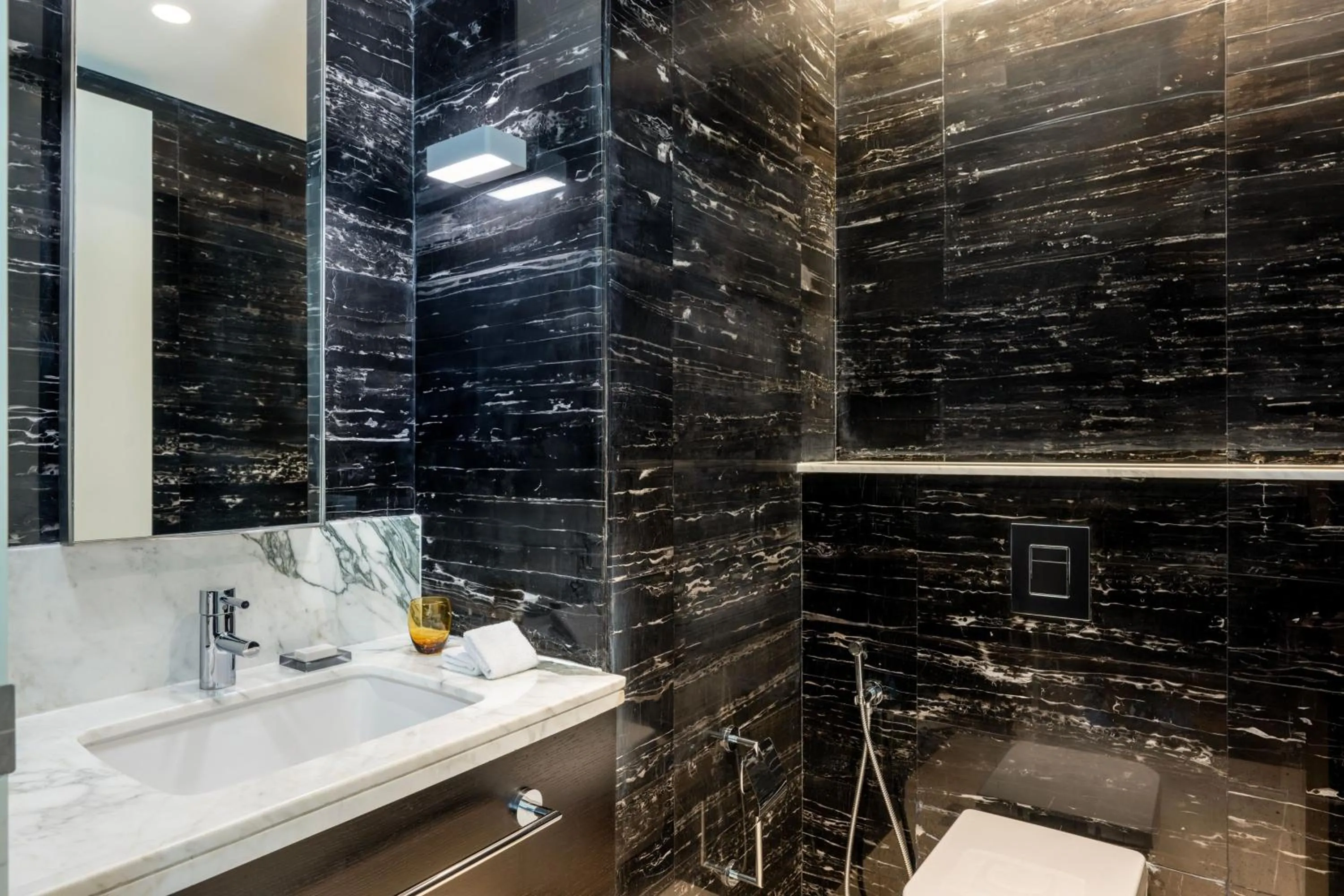 Bathroom in Marriott Hotel Downtown Abu Dhabi