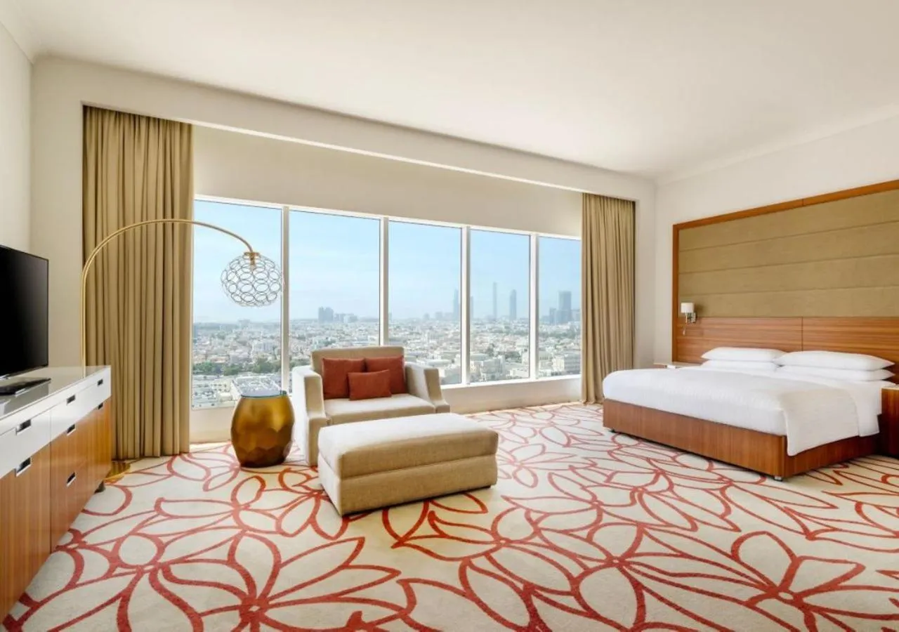 Bedroom, Bed in Marriott Hotel Downtown Abu Dhabi