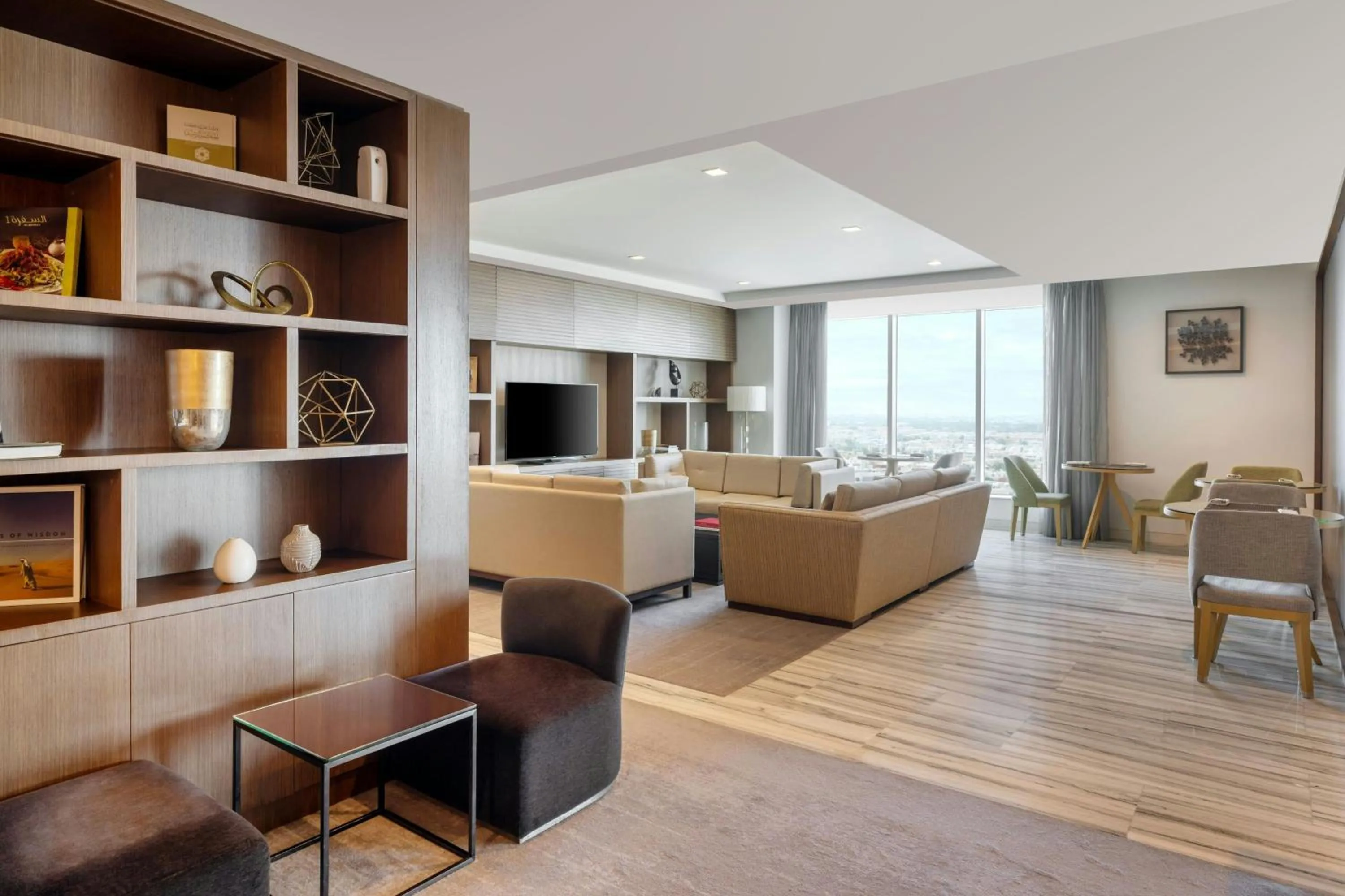 Lounge or bar in Marriott Hotel Downtown Abu Dhabi