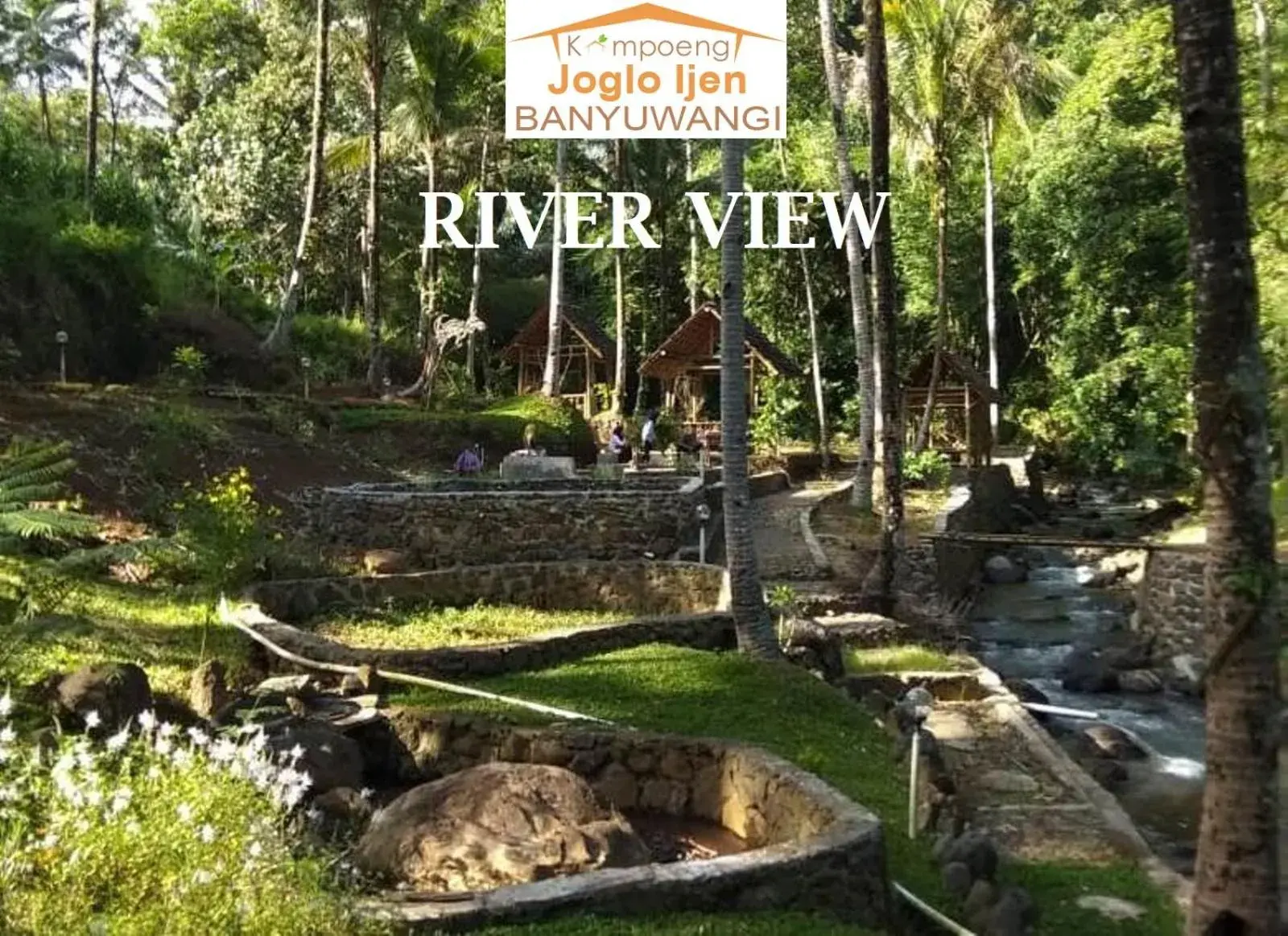 River view in Kampoeng Joglo Ijen River view in Kampoeng Joglo Ijen