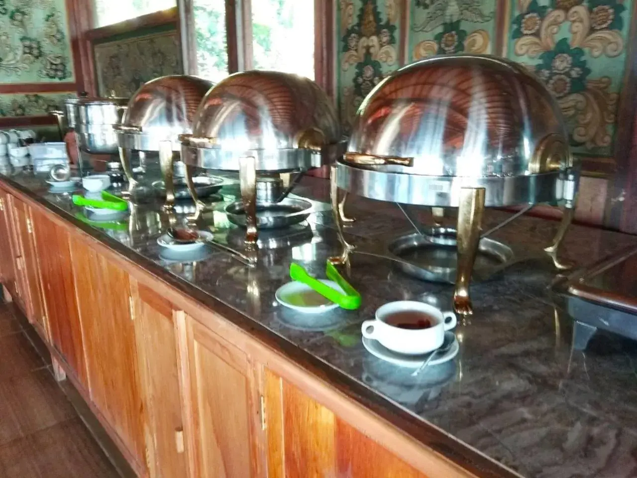 Buffet breakfast in Kampoeng Joglo Ijen Buffet breakfast in Kampoeng Joglo Ijen