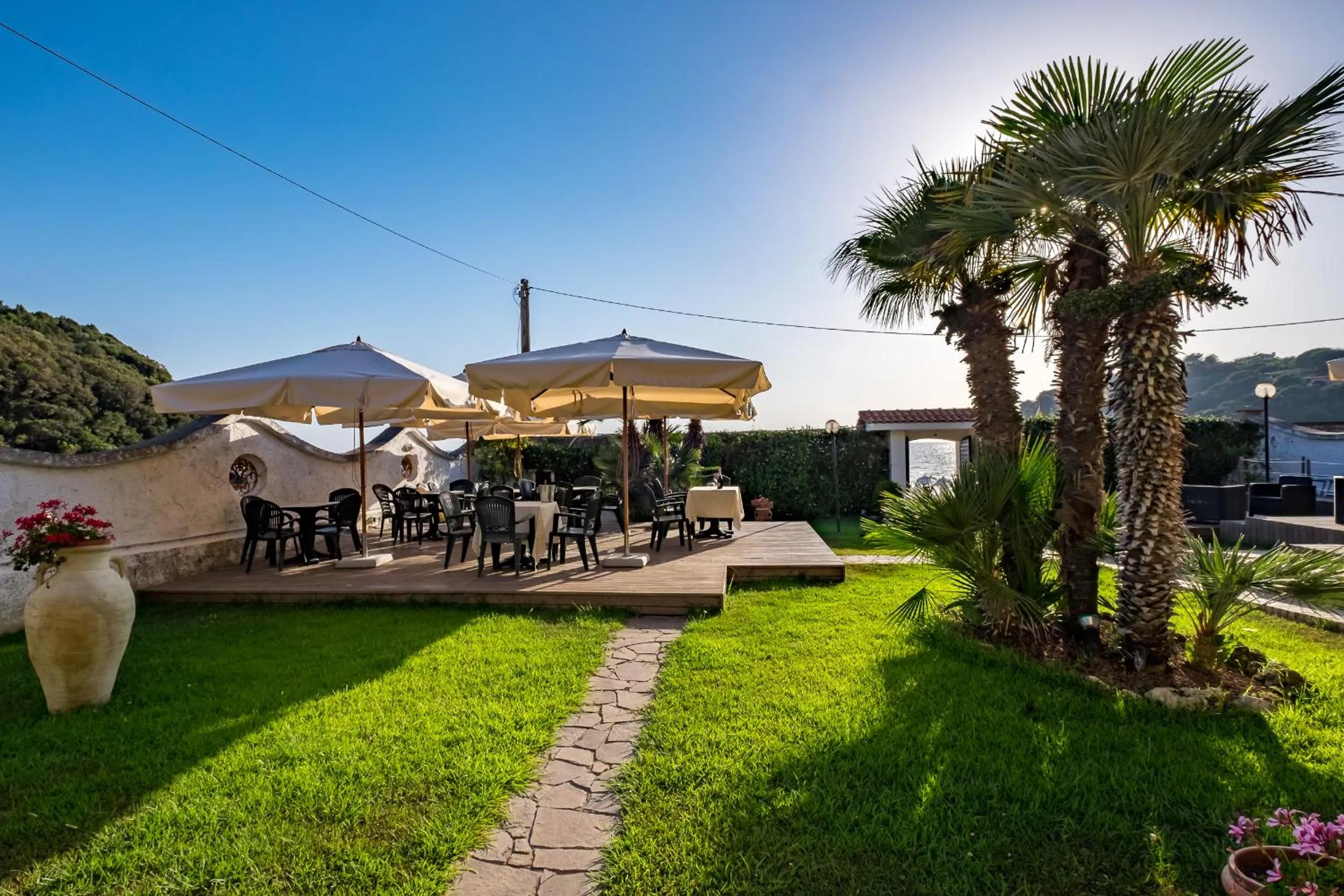 Patio in Antica Villa