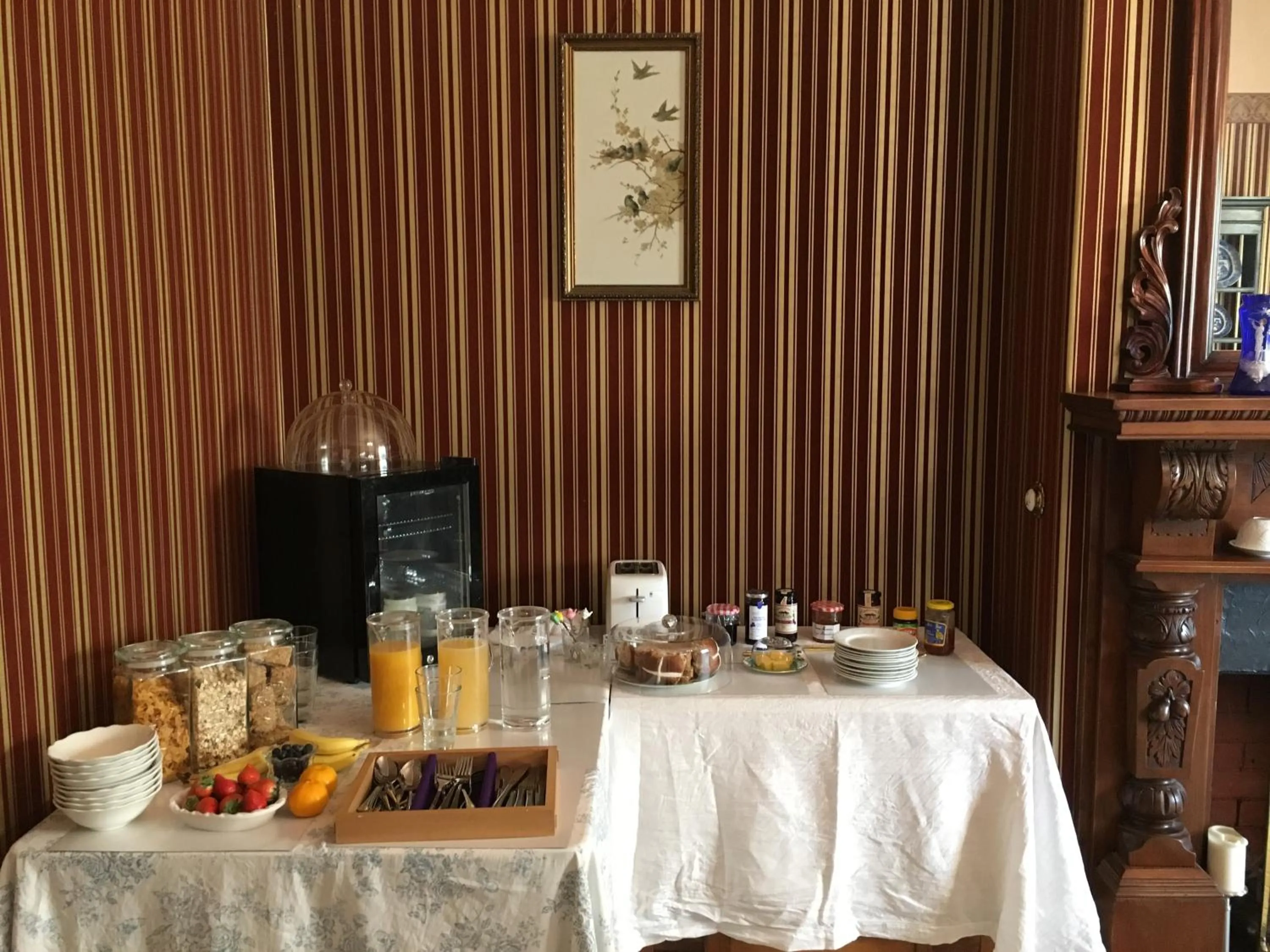 Breakfast in Boscobel of Tasmania