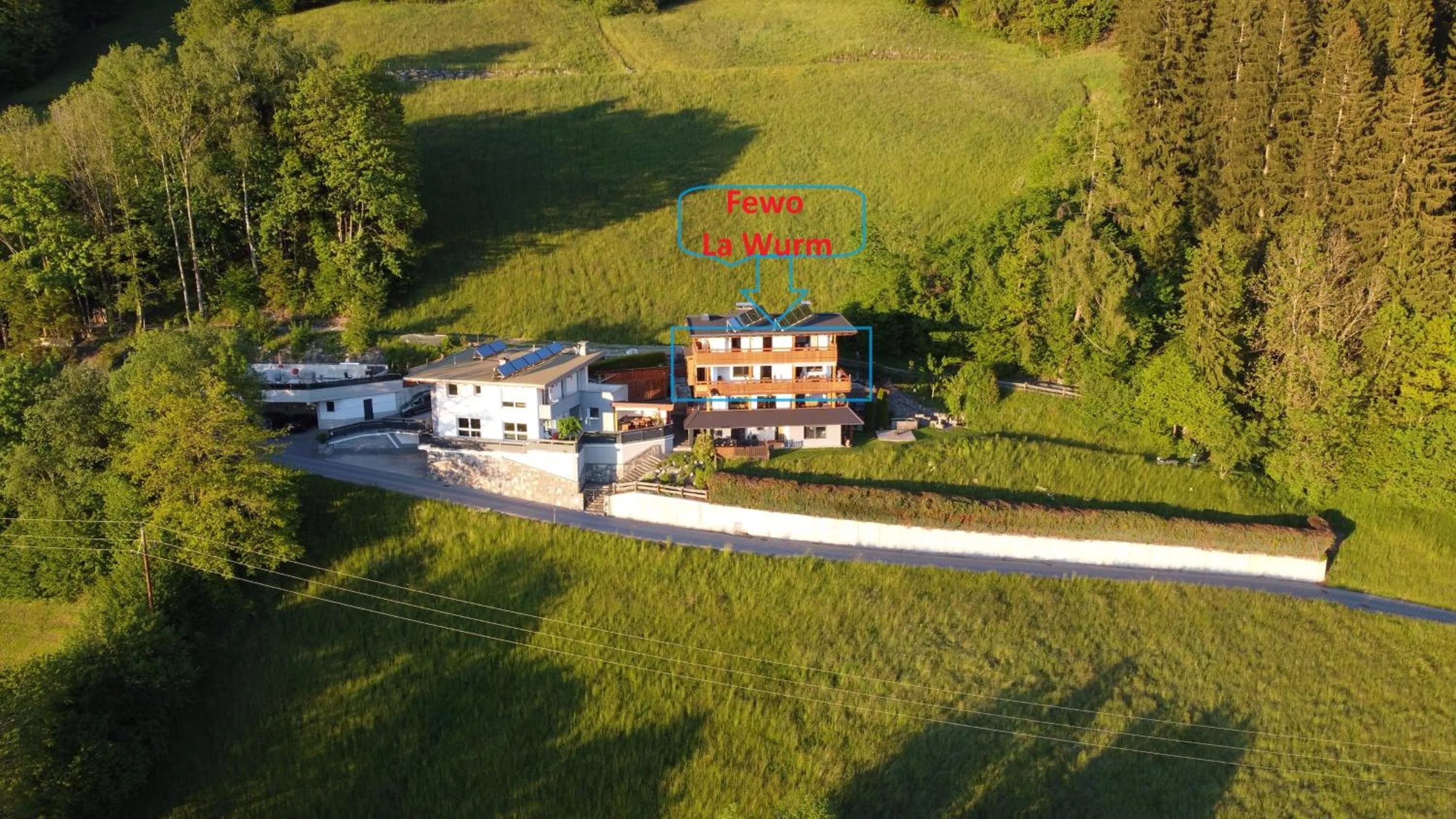 Ferienwohnung La-Wurm mit privatem Whirlpool