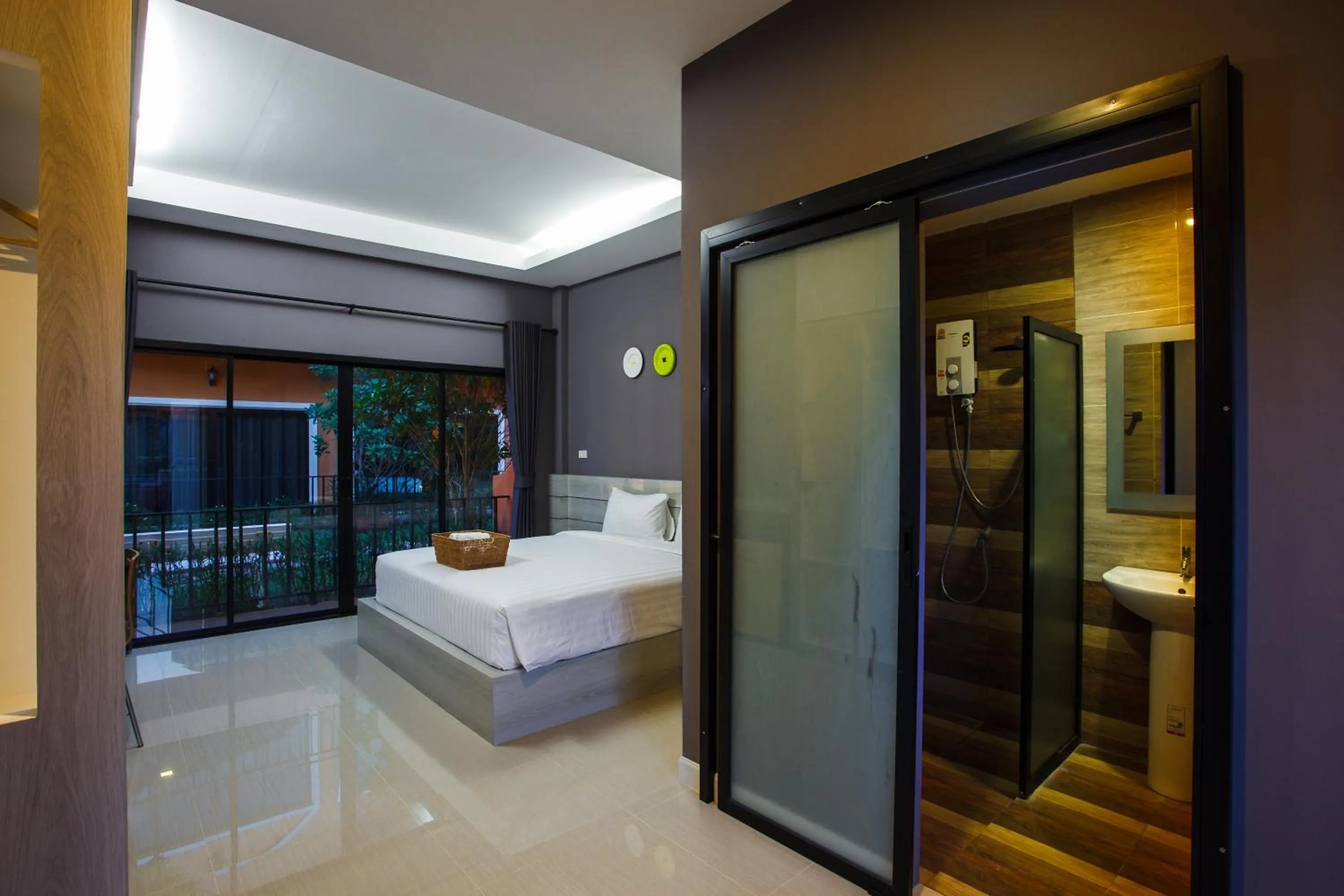 Bed in Sata House Boutique Resort