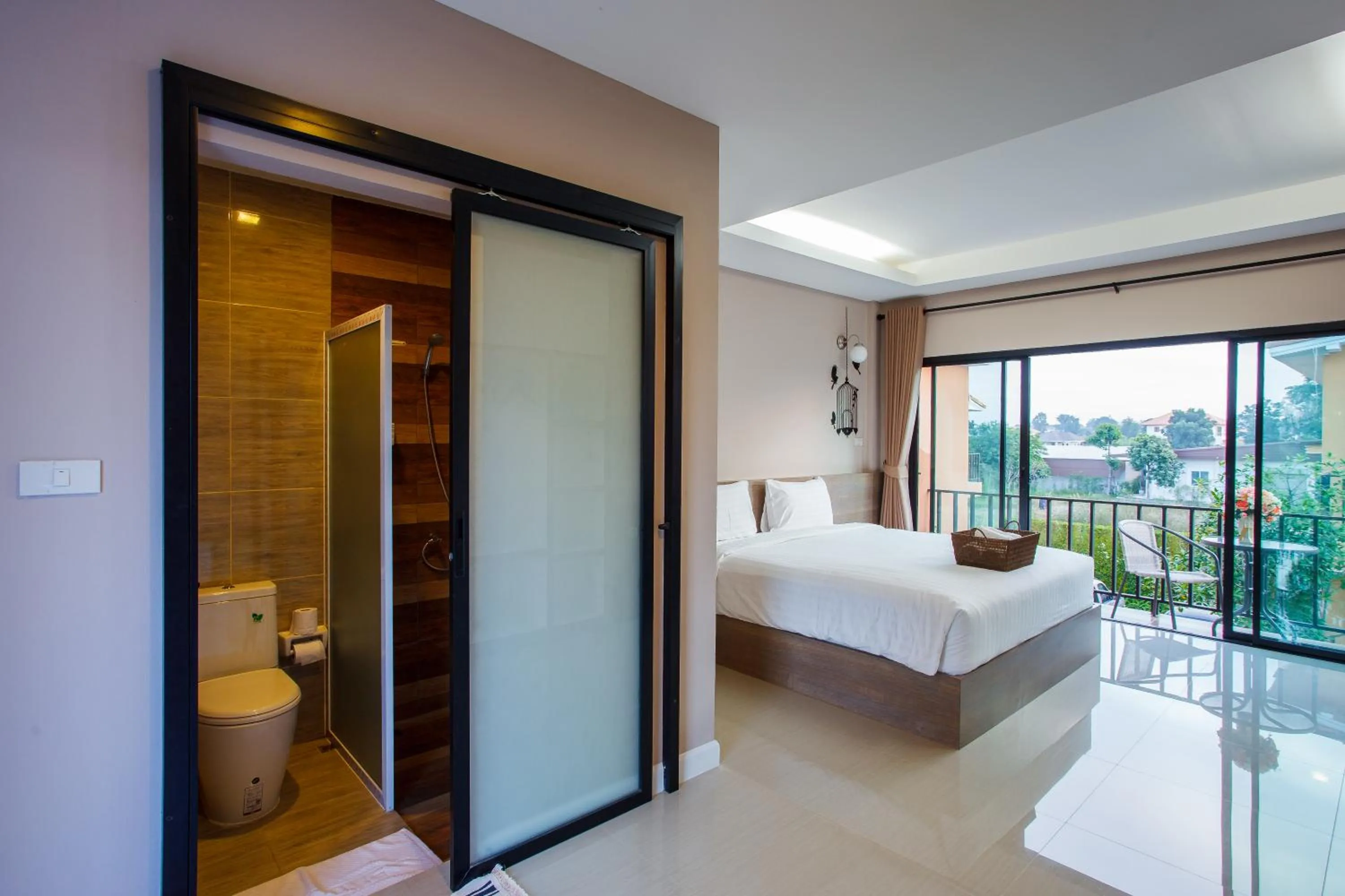 Bed in Sata House Boutique Resort