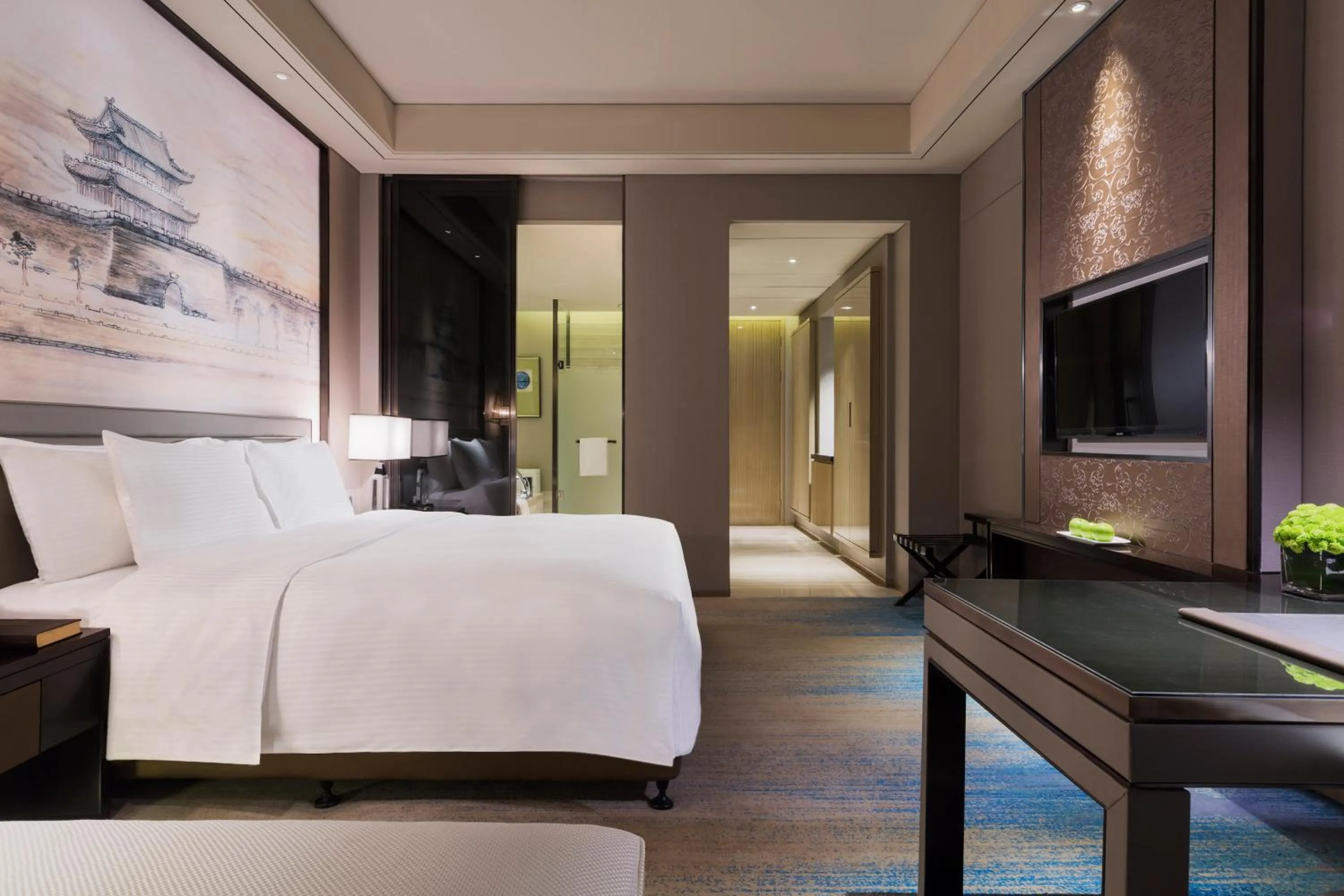 Bed in Wanda Realm Jingzhou