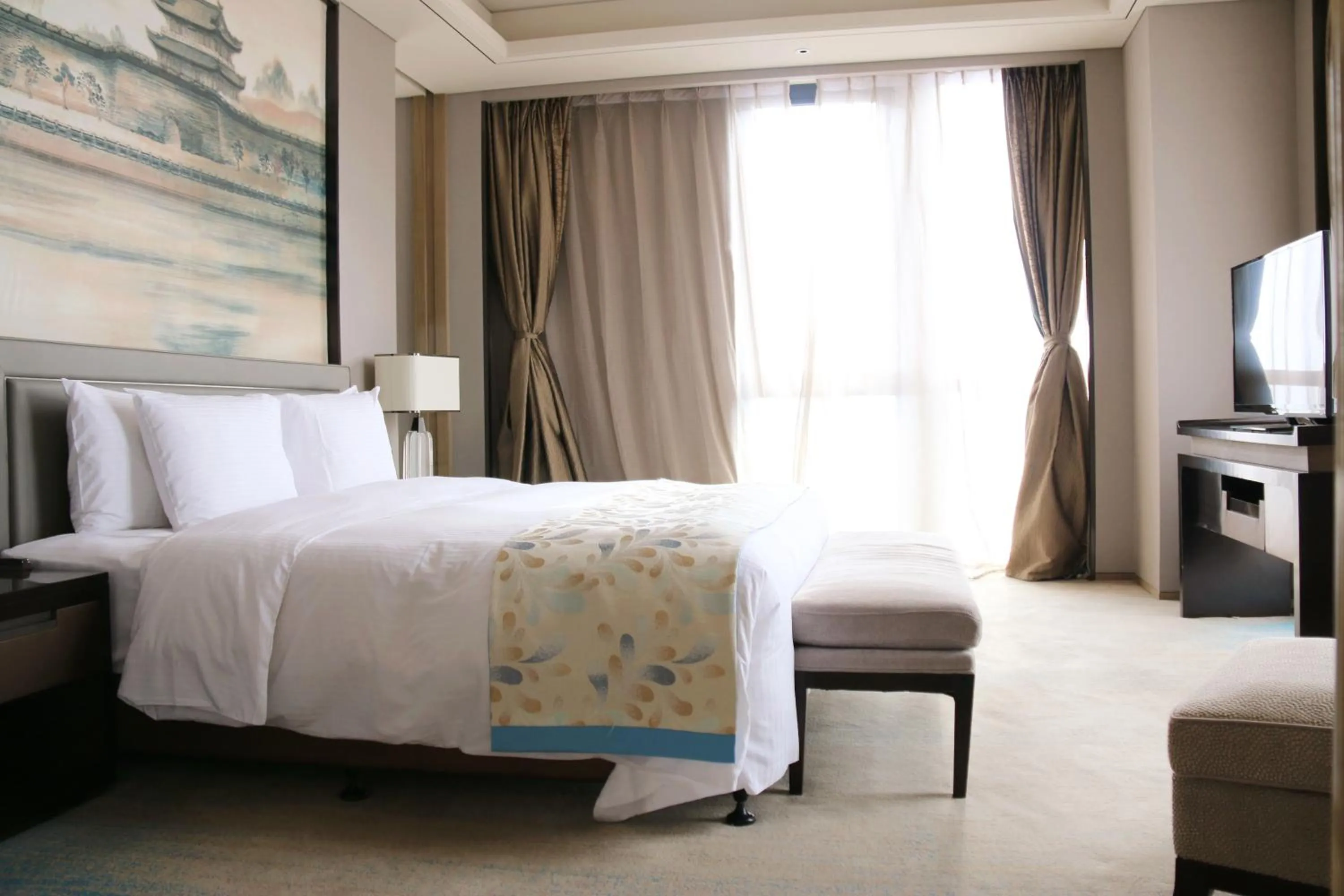 Bed in Wanda Realm Jingzhou