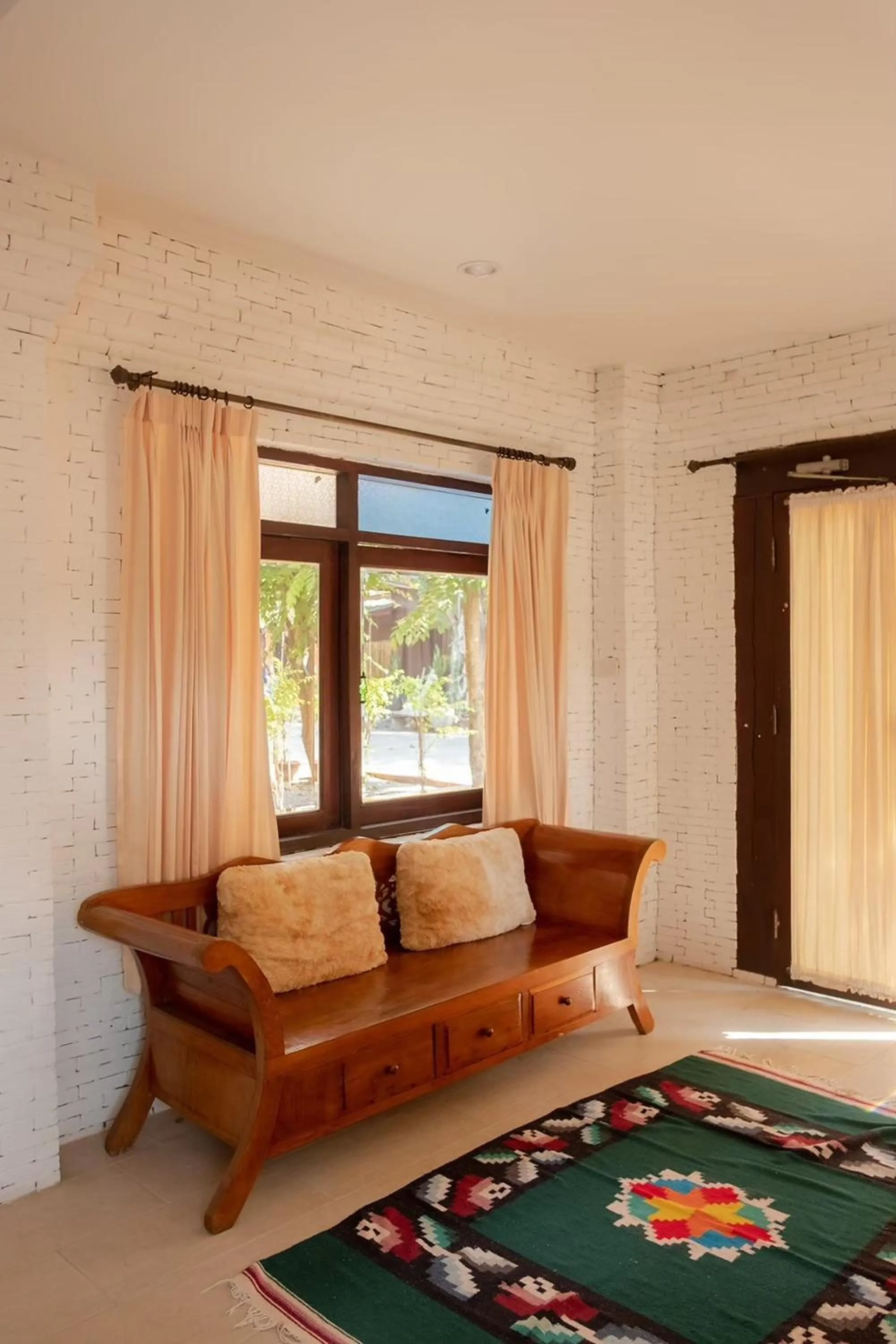 Living room, Bed in Baan Tawai Lanna Resort