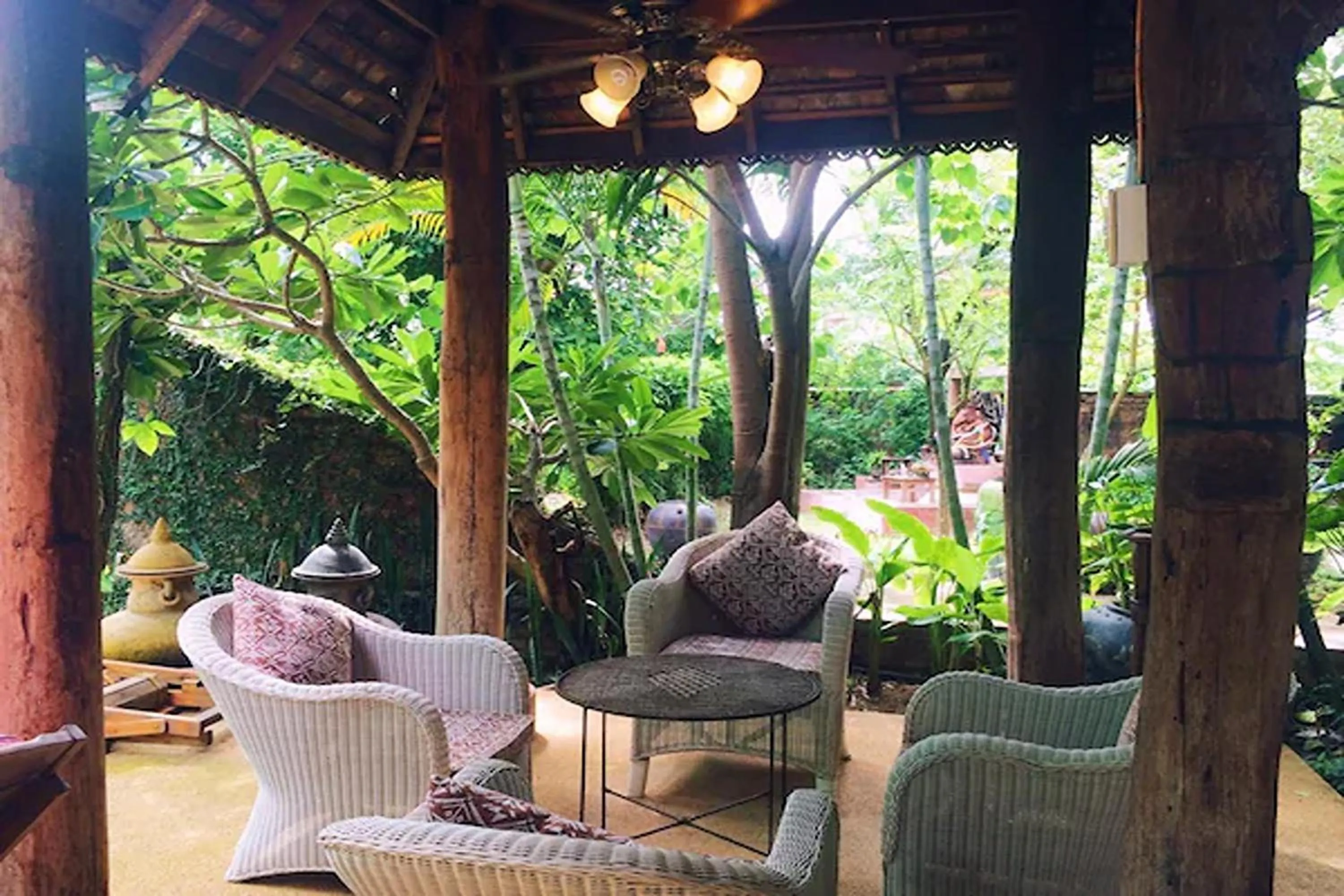 Patio in Baan Tawai Lanna Resort