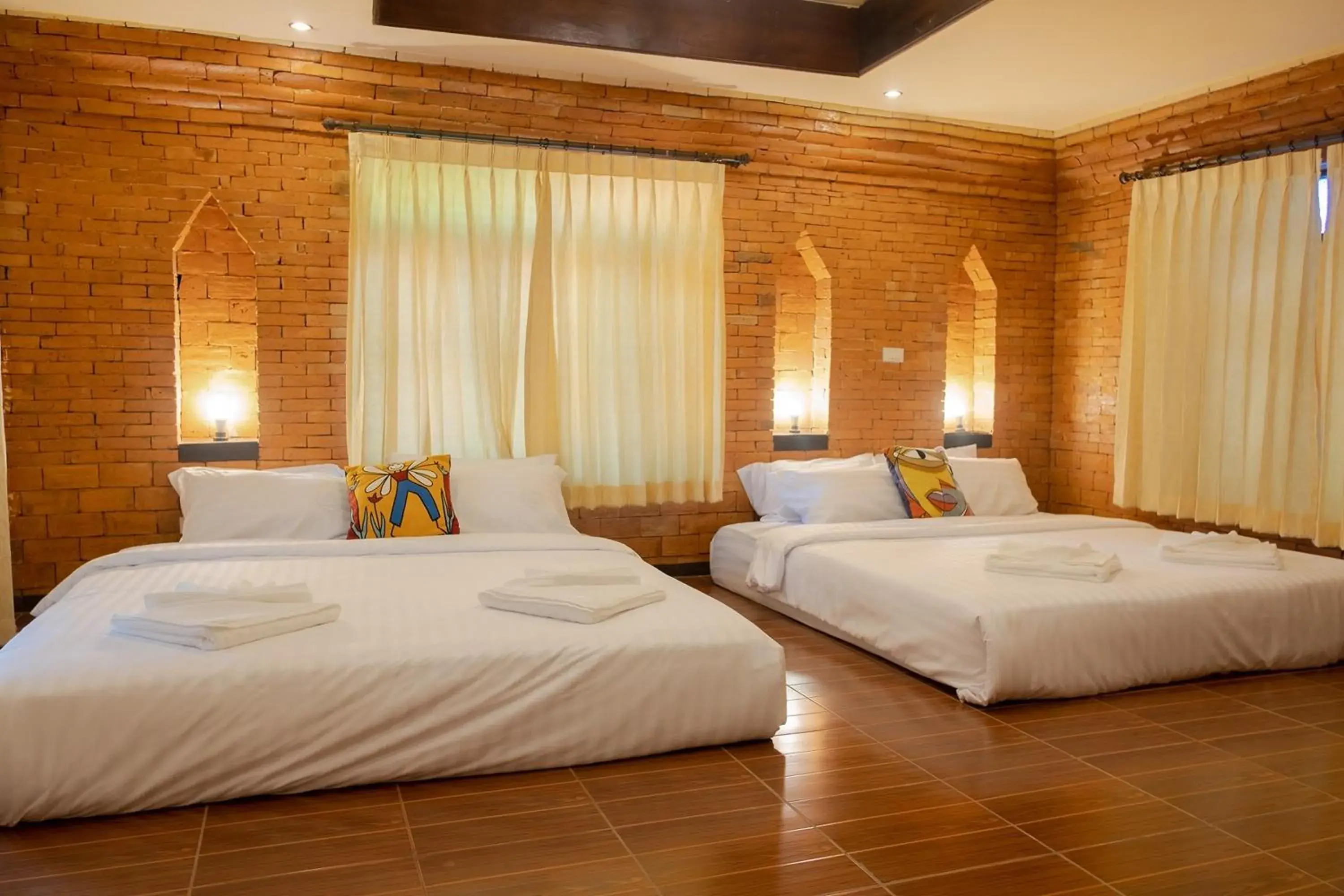 Quadruple Room in Baan Tawai Lanna Resort Quadruple Room in Baan Tawai Lanna Resort