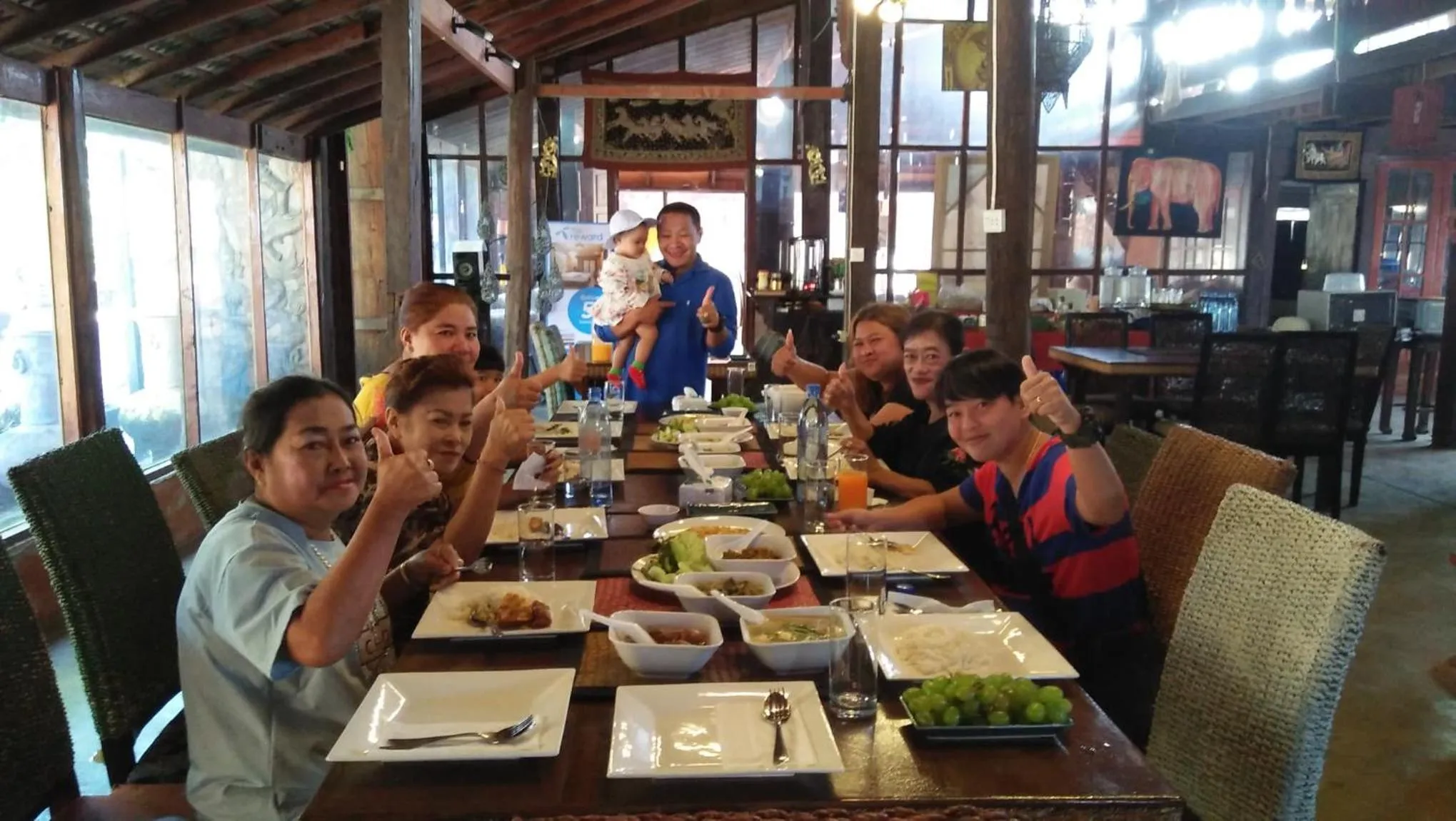 Restaurant/places to eat in Baan Tawai Lanna Resort