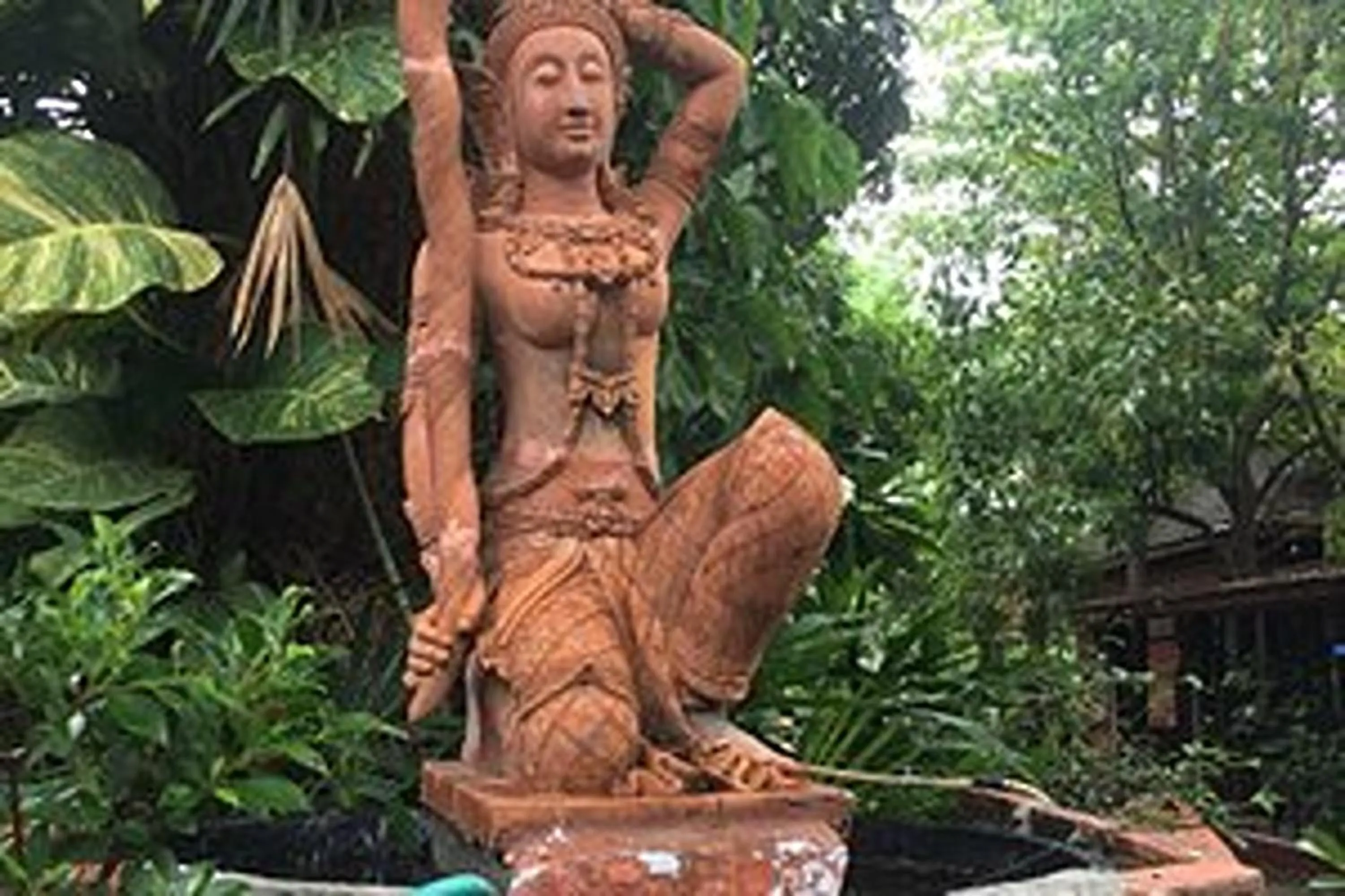 Decorative detail in Baan Tawai Lanna Resort