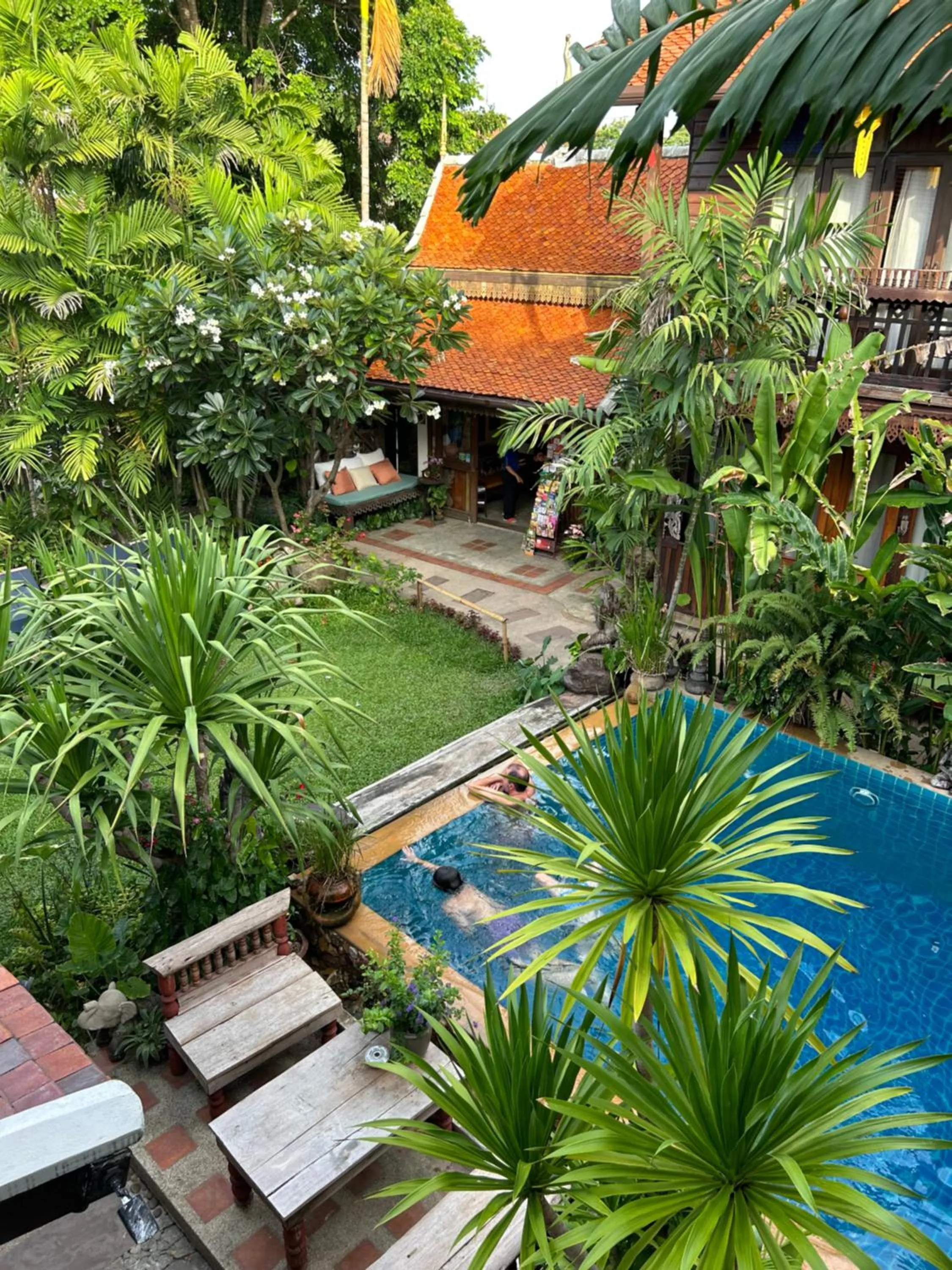 Garden view in Hongkhao Village