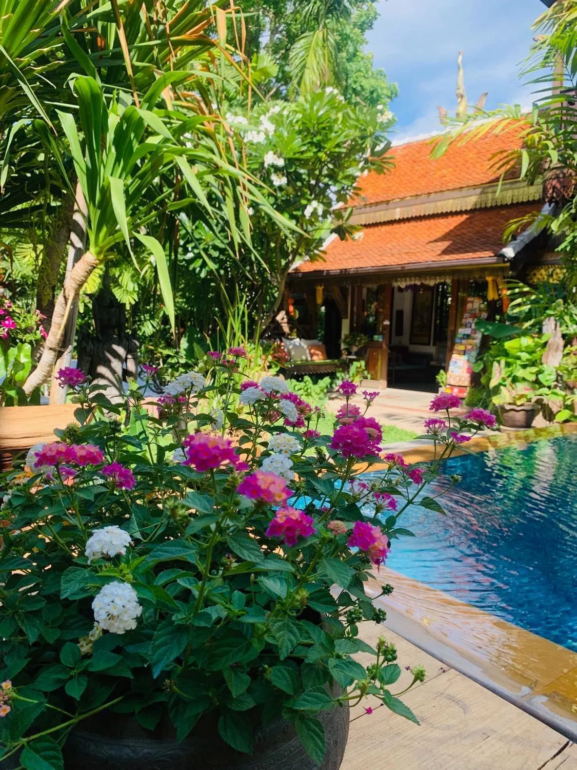 Garden view in Hongkhao Village