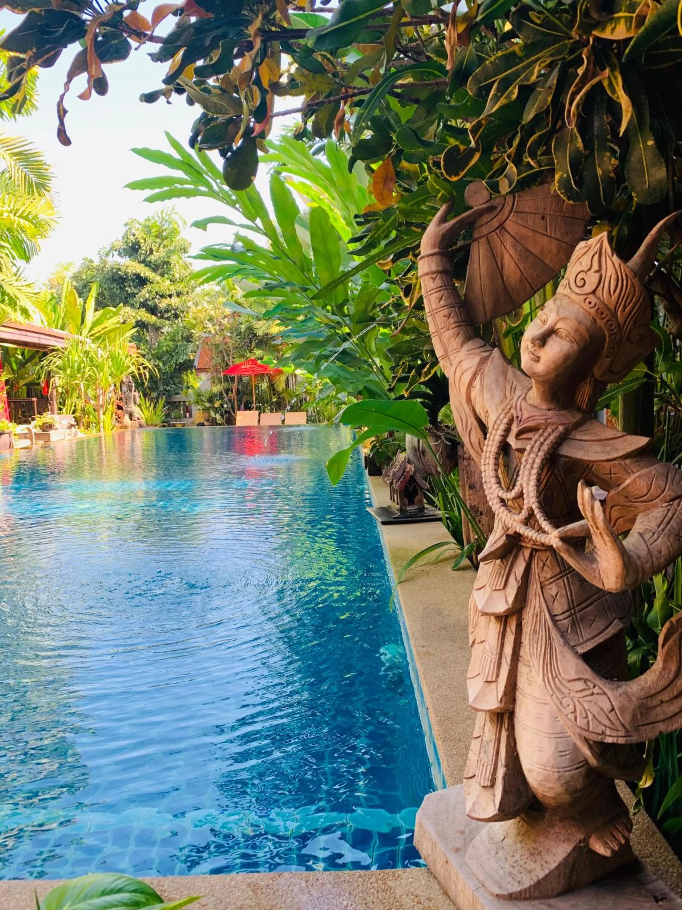 Pool view in Hongkhao Village