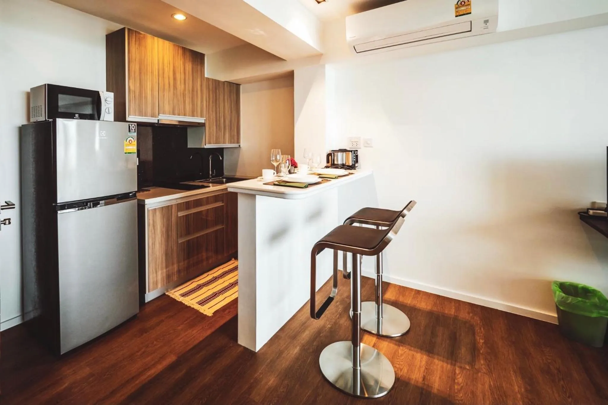 Kitchen or kitchenette in Monte Vista Chalet Khaoyai