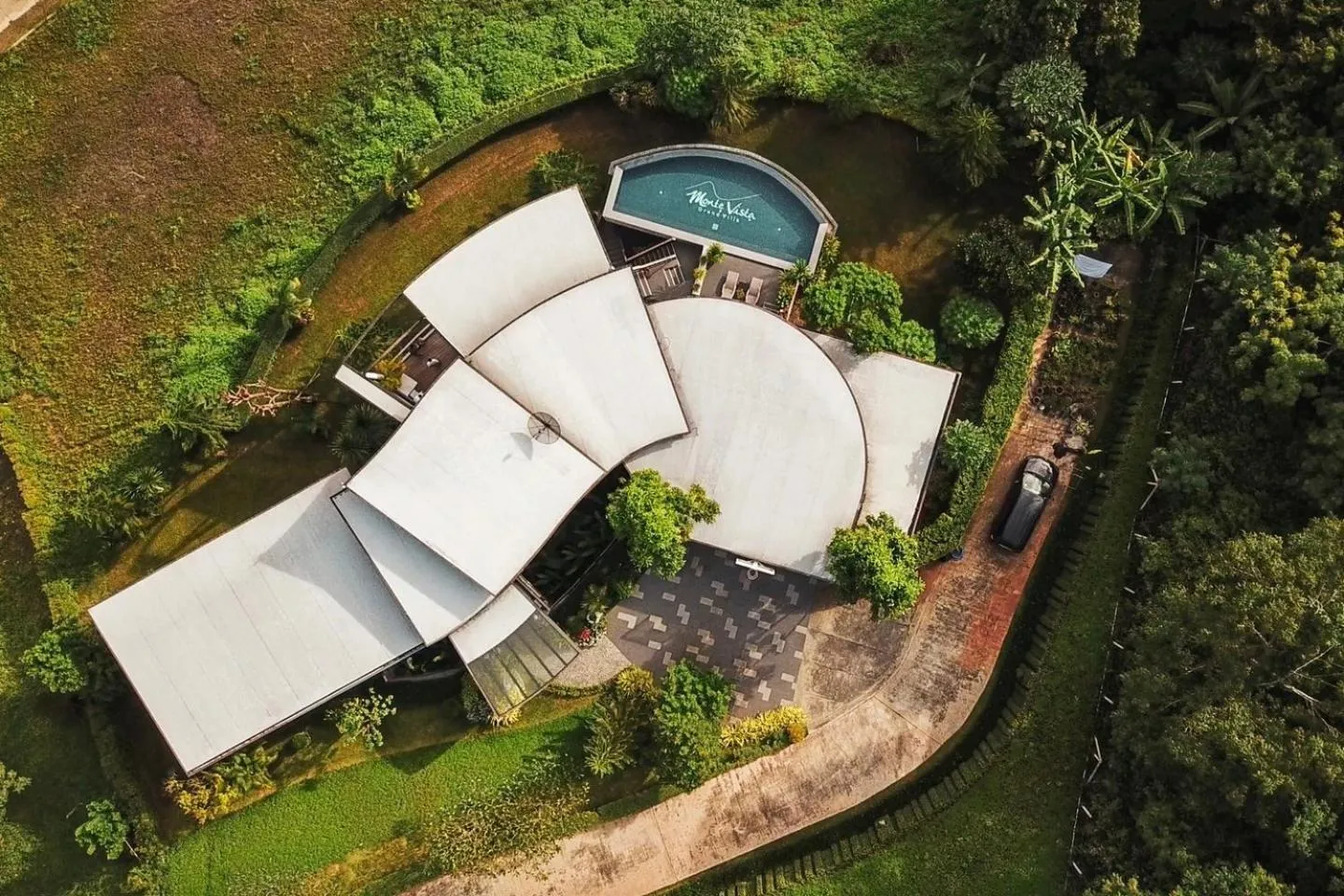 Bird's eye view in Monte Vista Chalet Khaoyai