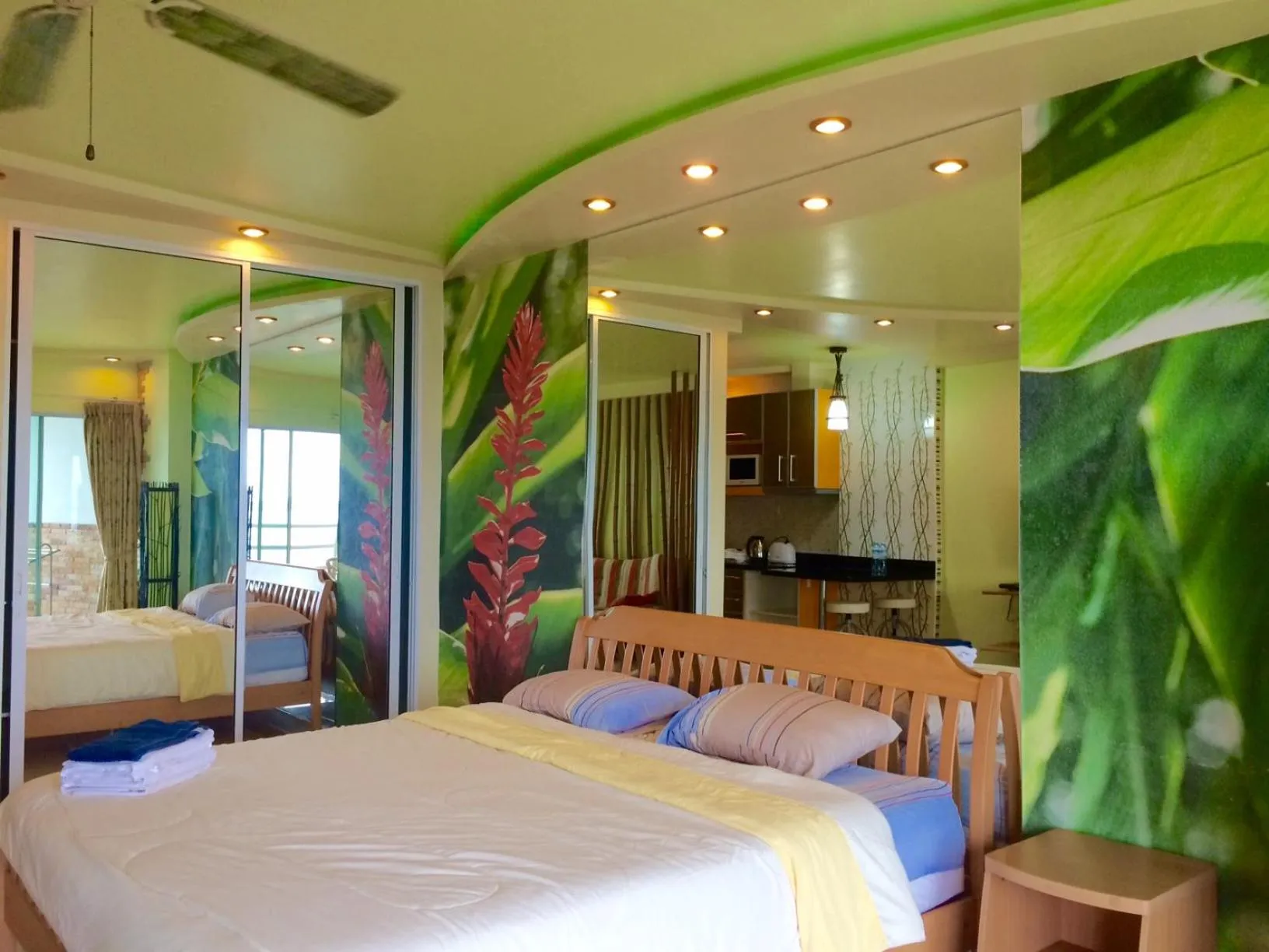 Bedroom, Bed in Viewtalay Beachfront by ND