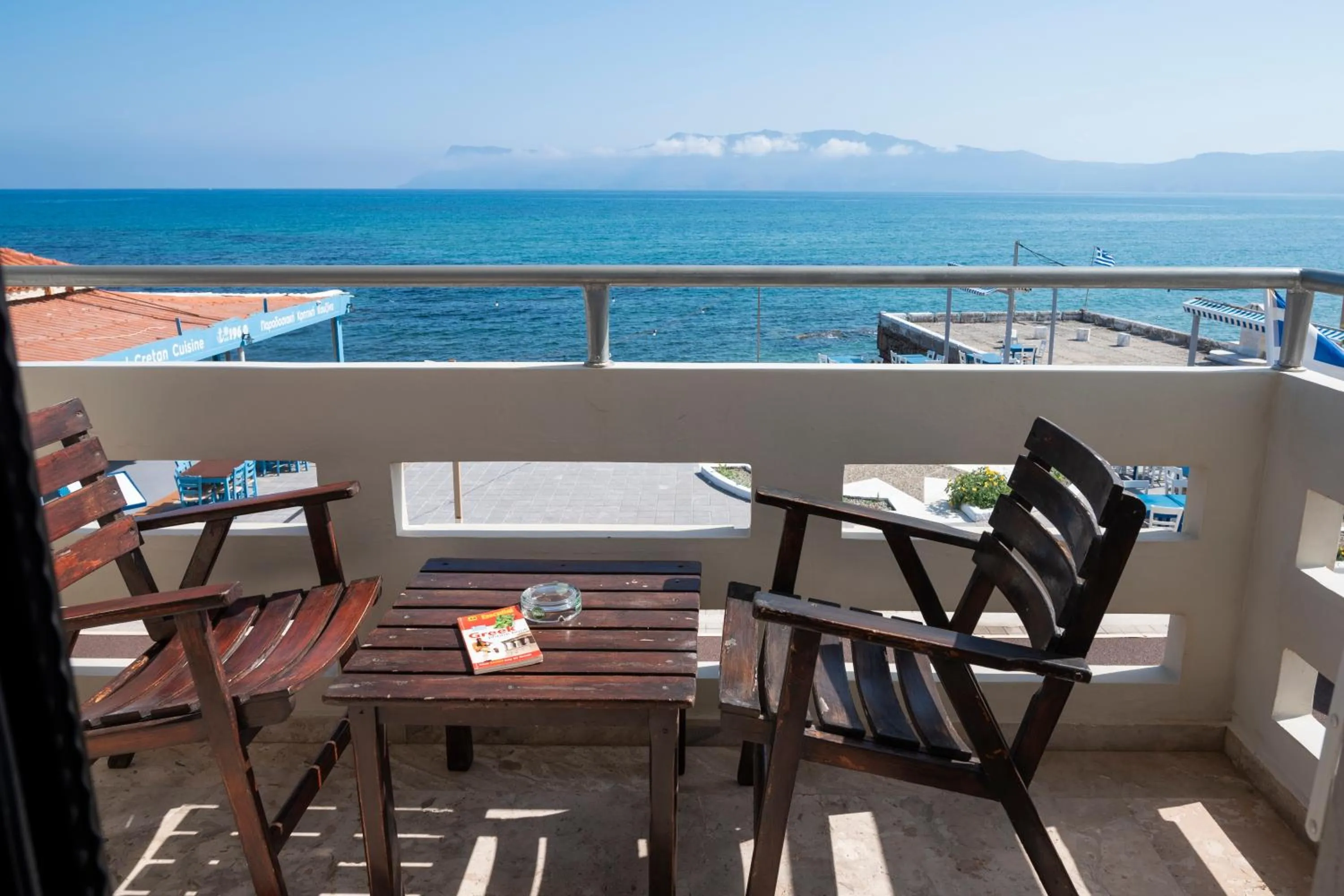 Balcony/Terrace in Argo Rooms-Papadakis