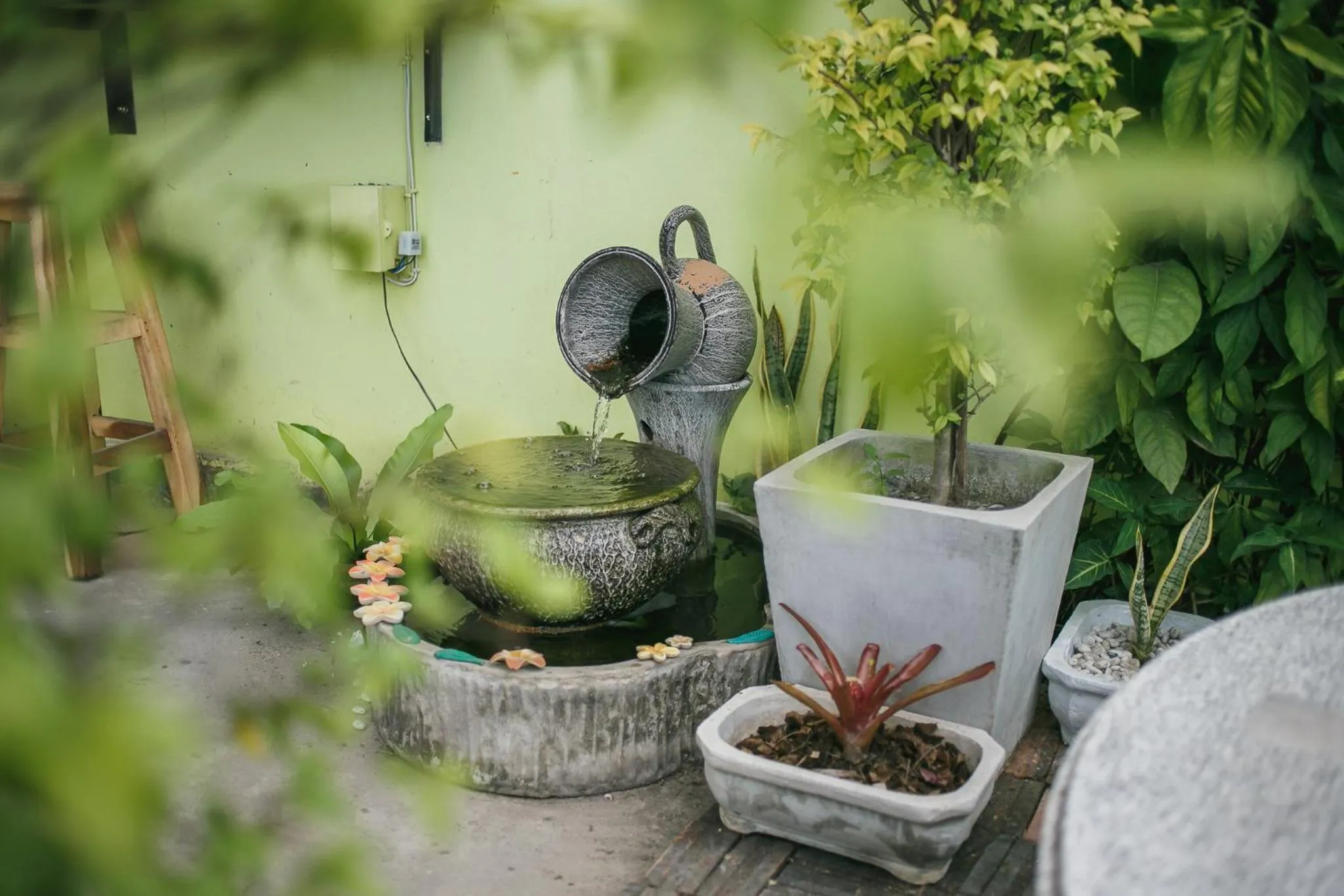 Garden in Malai Place Lampang