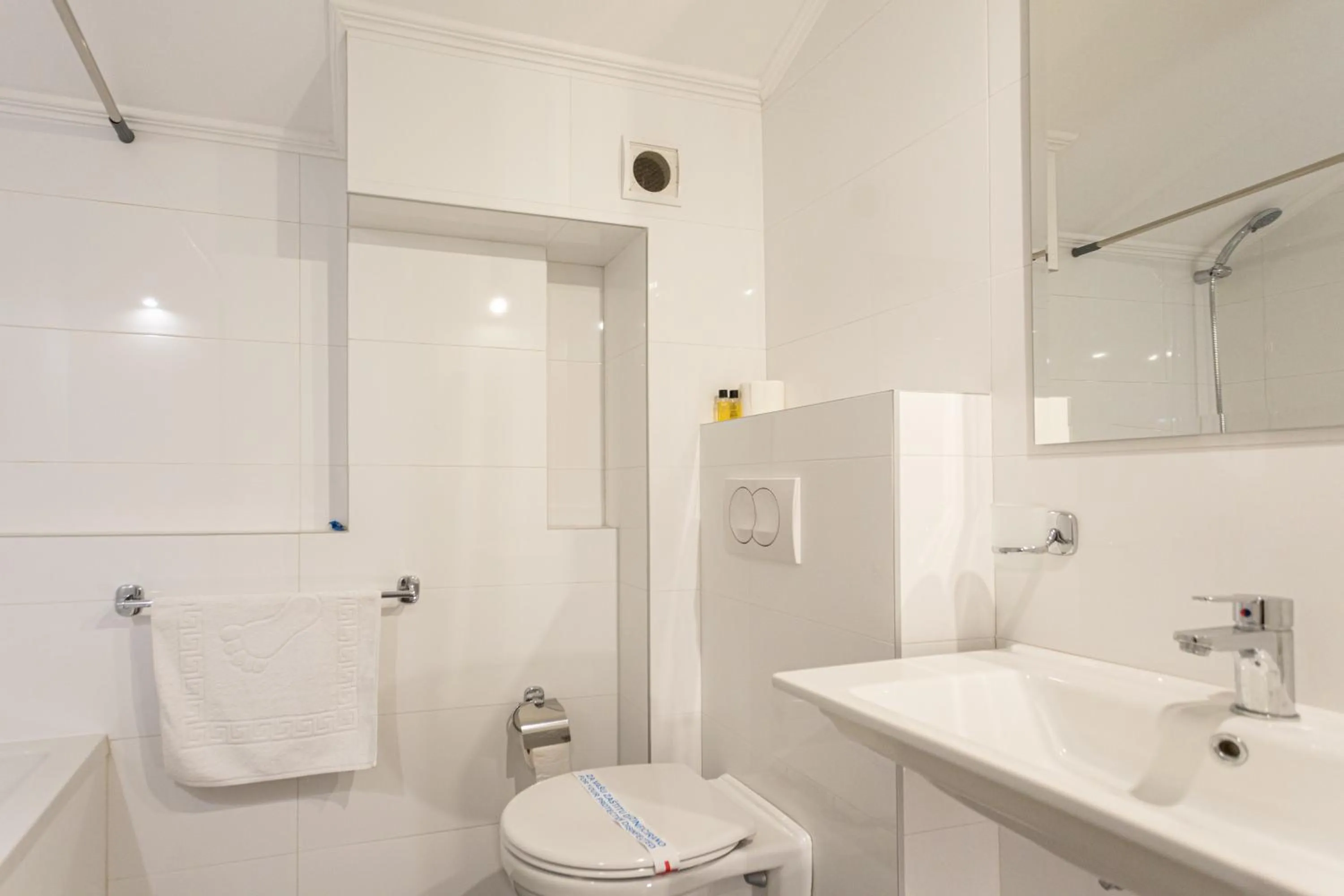 Bathroom in Heritage Hotel Petrakija