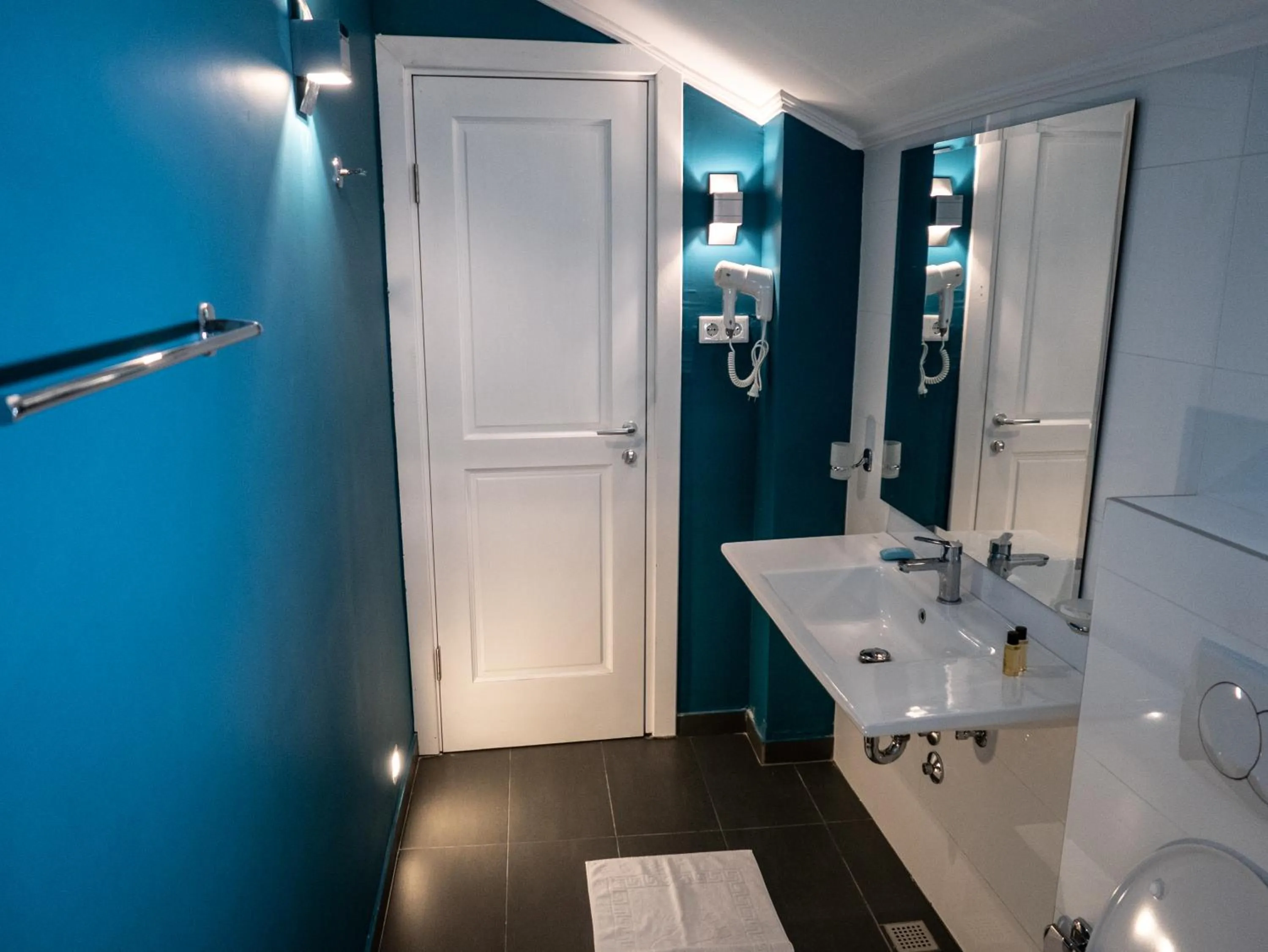 Bathroom in Heritage Hotel Petrakija