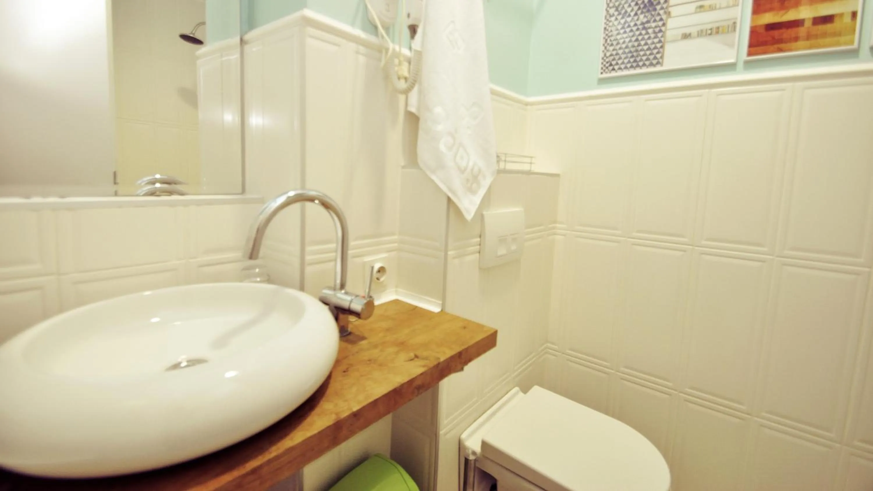 Bathroom in Heritage Hotel Petrakija