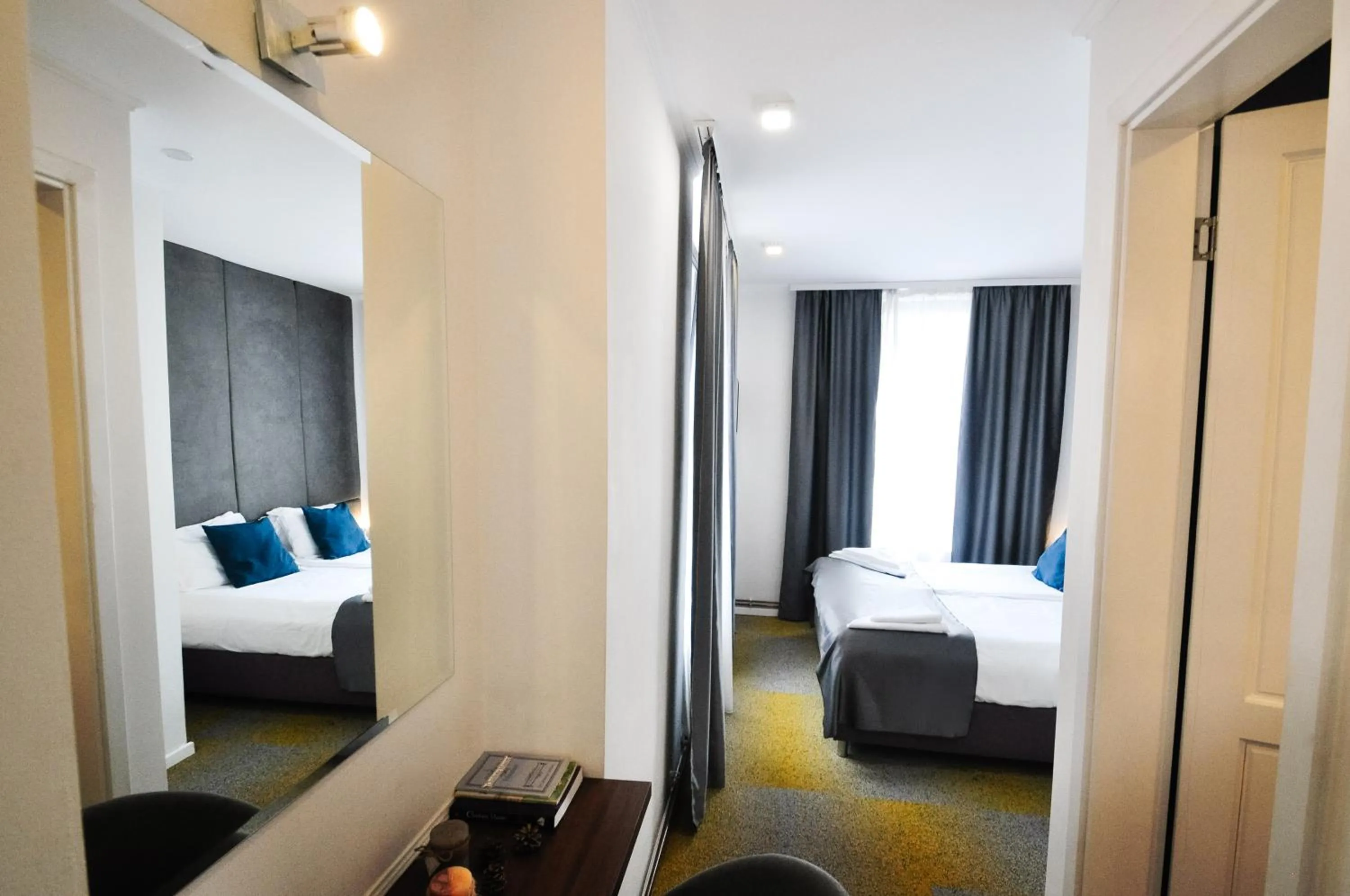 Bed in Heritage Hotel Petrakija